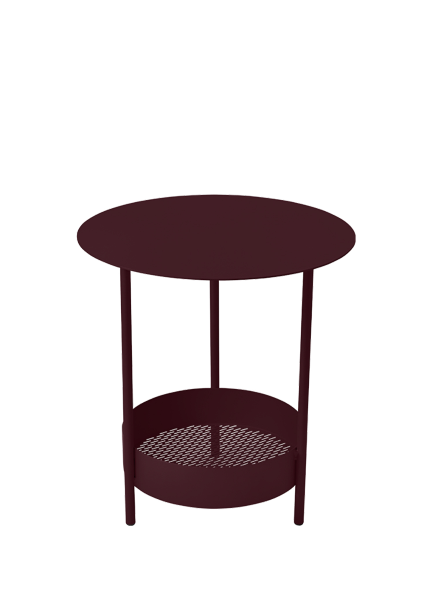 Salsa Pedestal Black Cherry Metal Sehpa