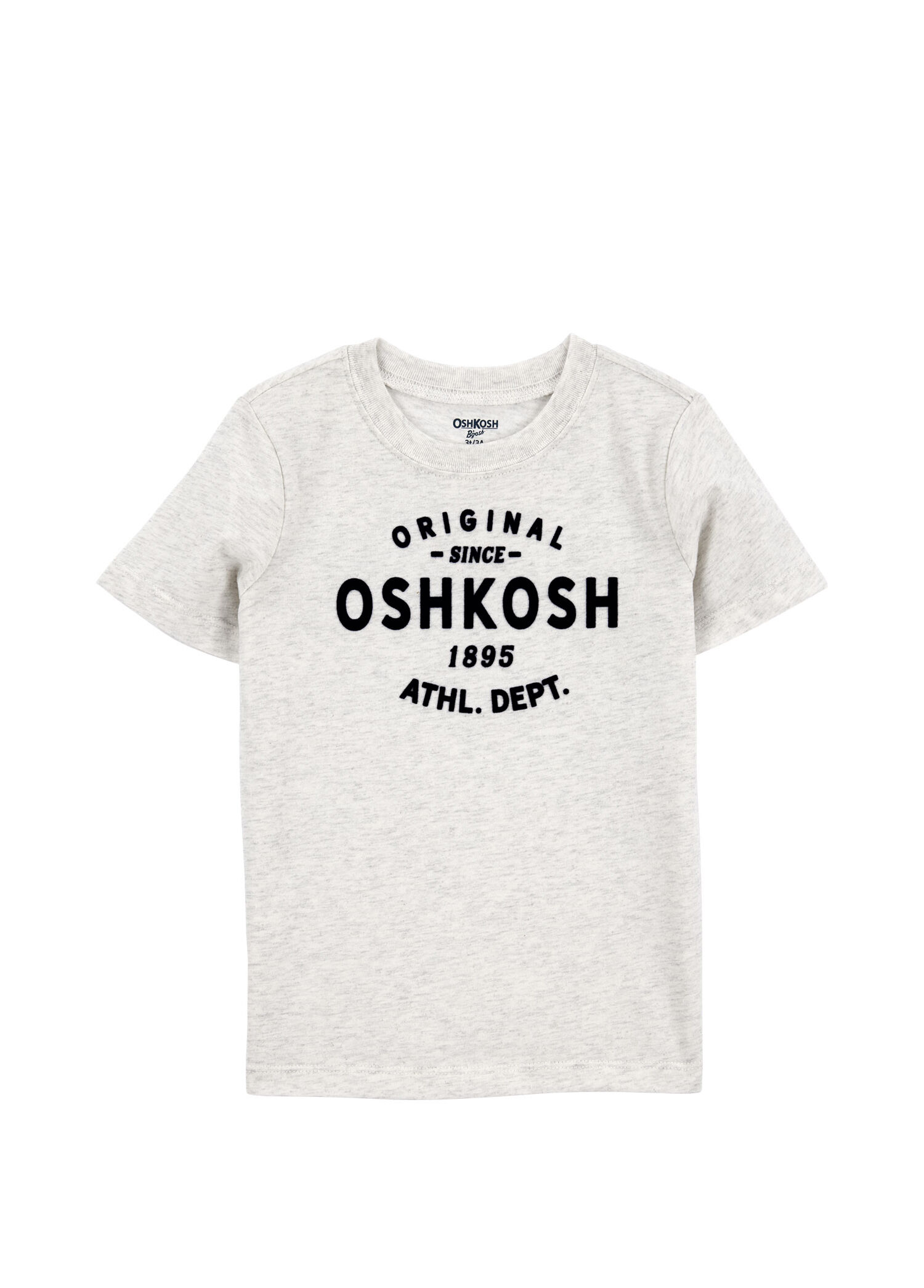 Beyaz Baskılı Kısa Kollu Erkek Çocuk T-shirt