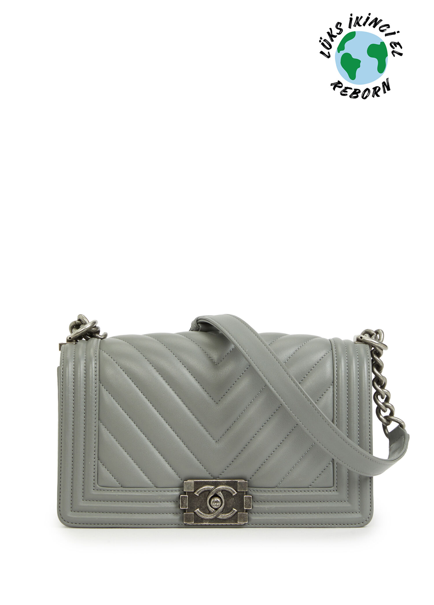 Chanel Chevron Boy Çanta
