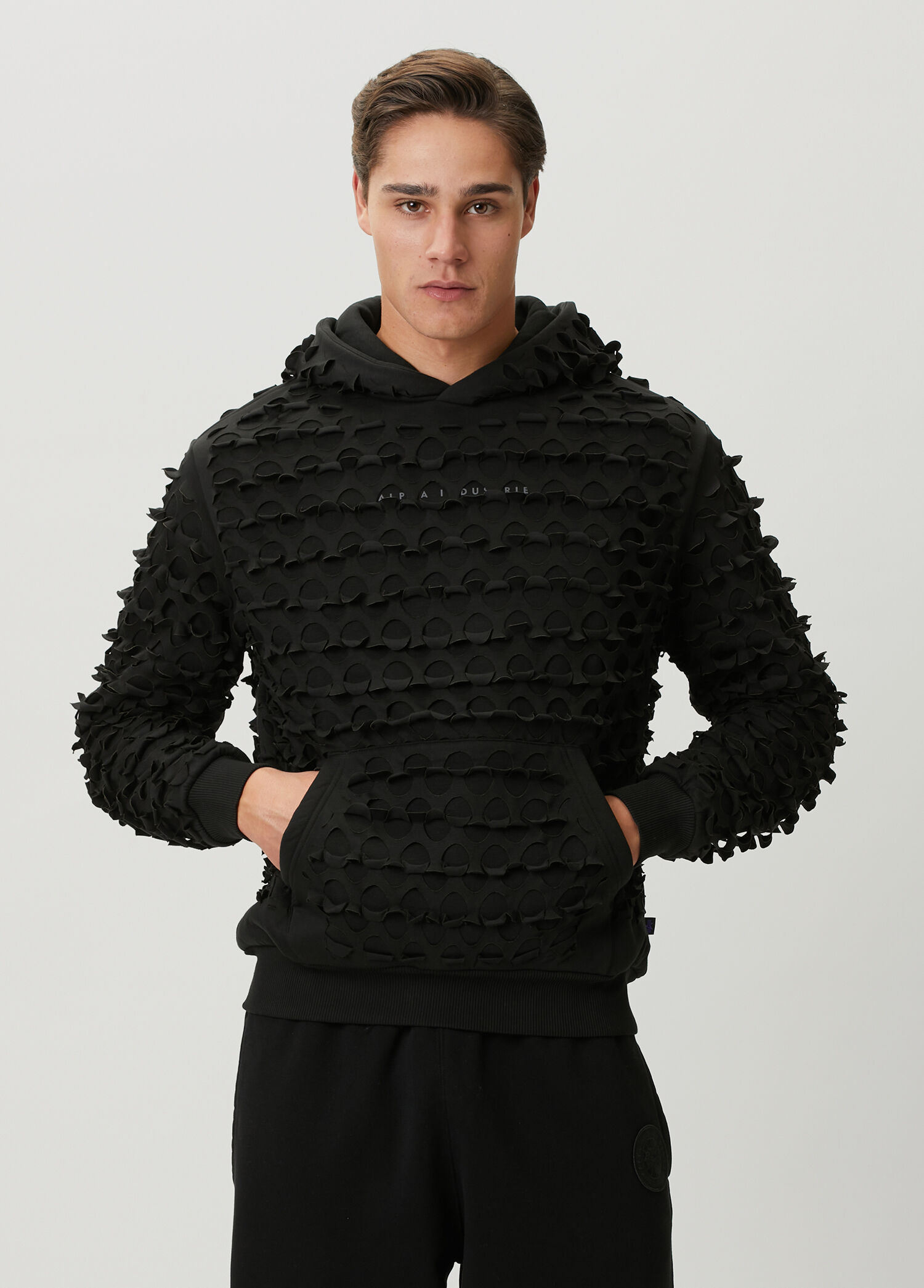 Black Hooded Sweatshirt