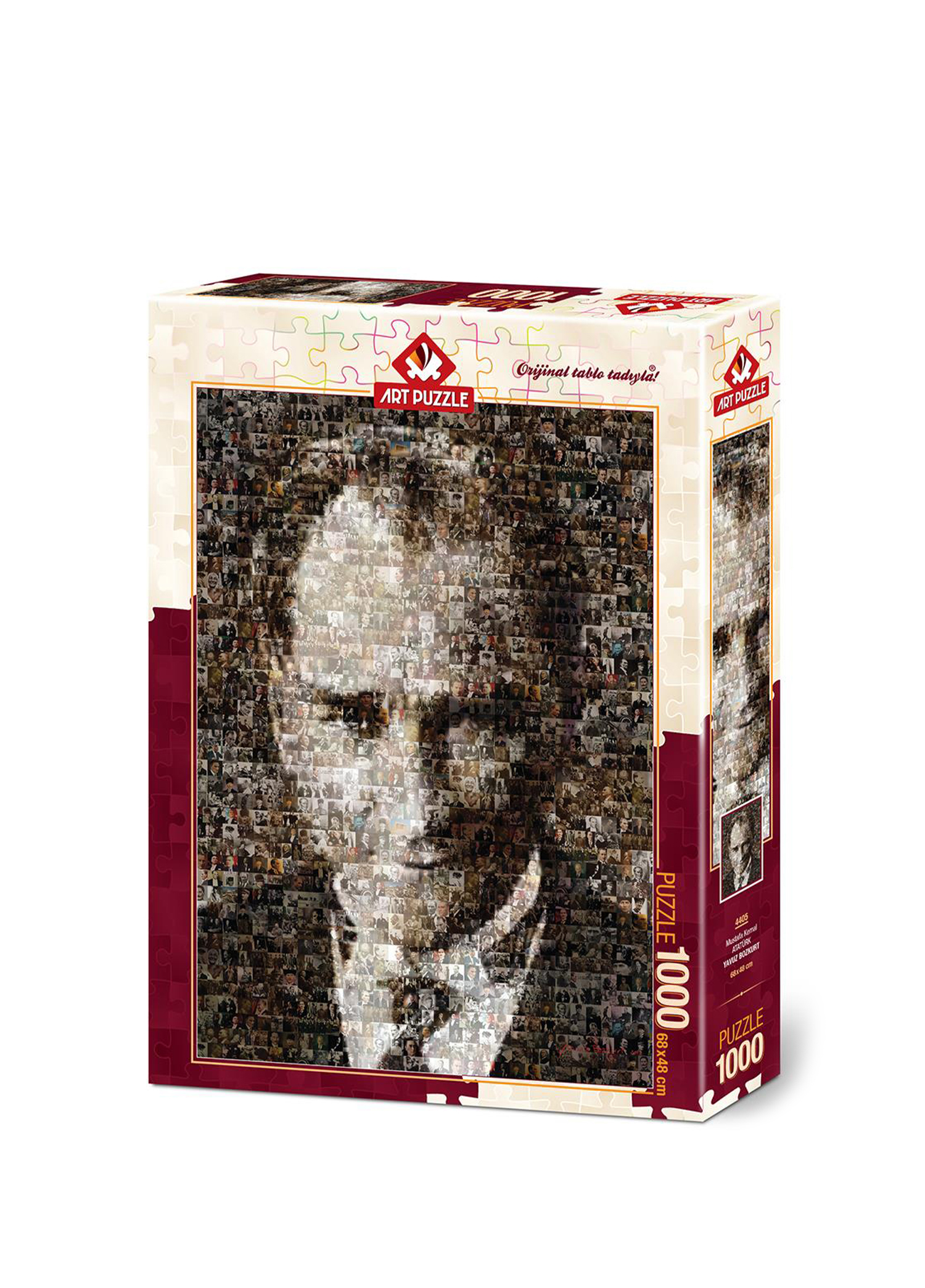 Mustafa Kemal Atatürk Kolaj 1000 Parça Puzzle