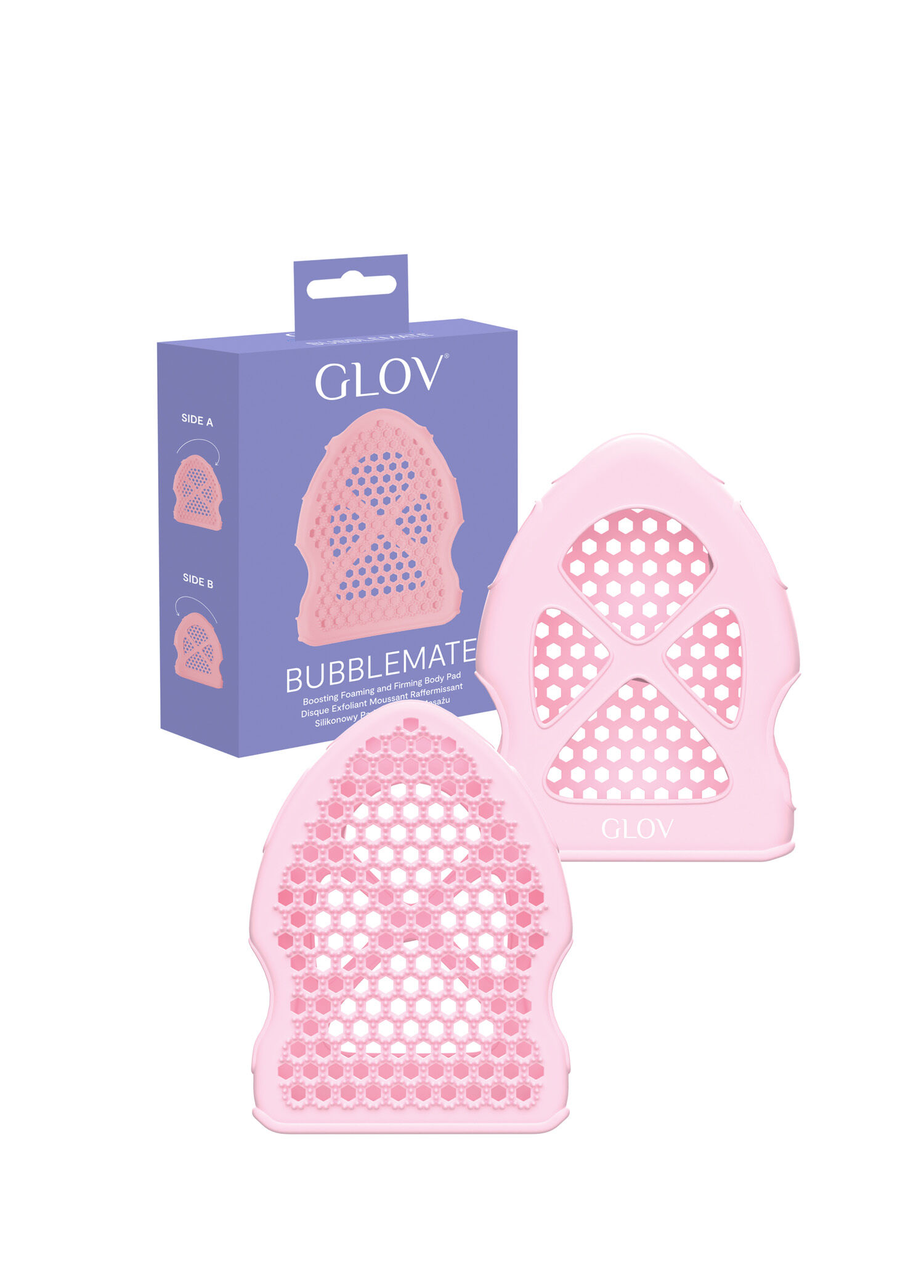 Bubblemate Boosting Foaming Firming Body Pad Pink
