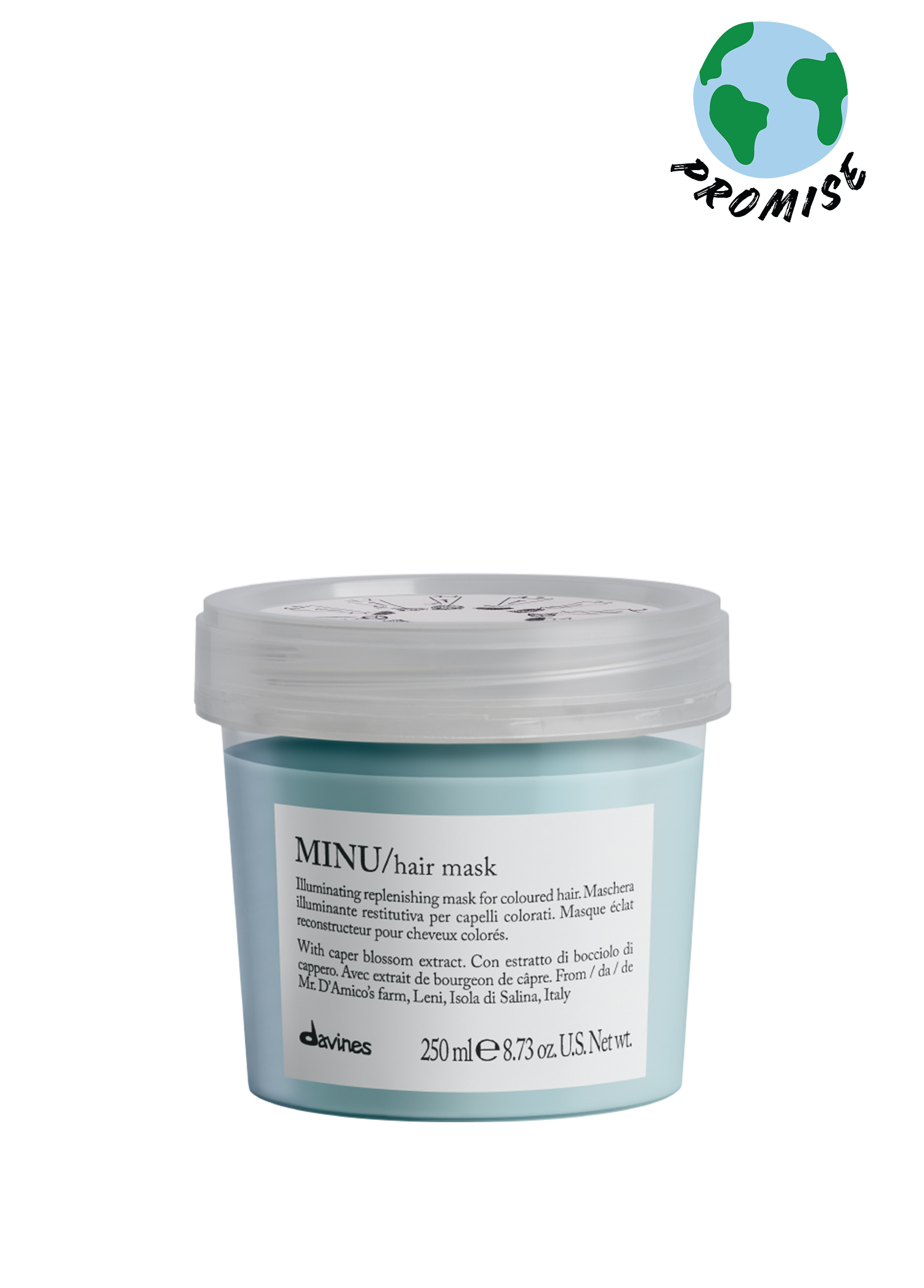 Minu Hair Mask Boyalı Saçlar için Koruyucu Saç Maskesi 250 ml