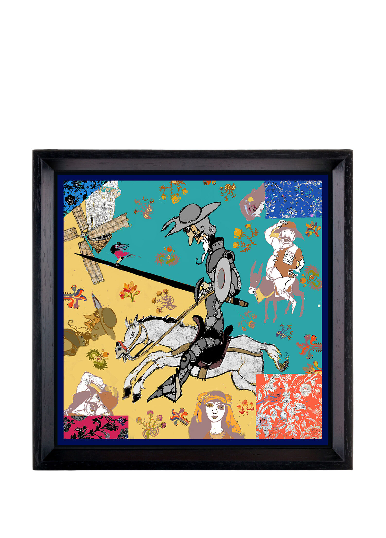Collection of Don Quijote İpek Tablo