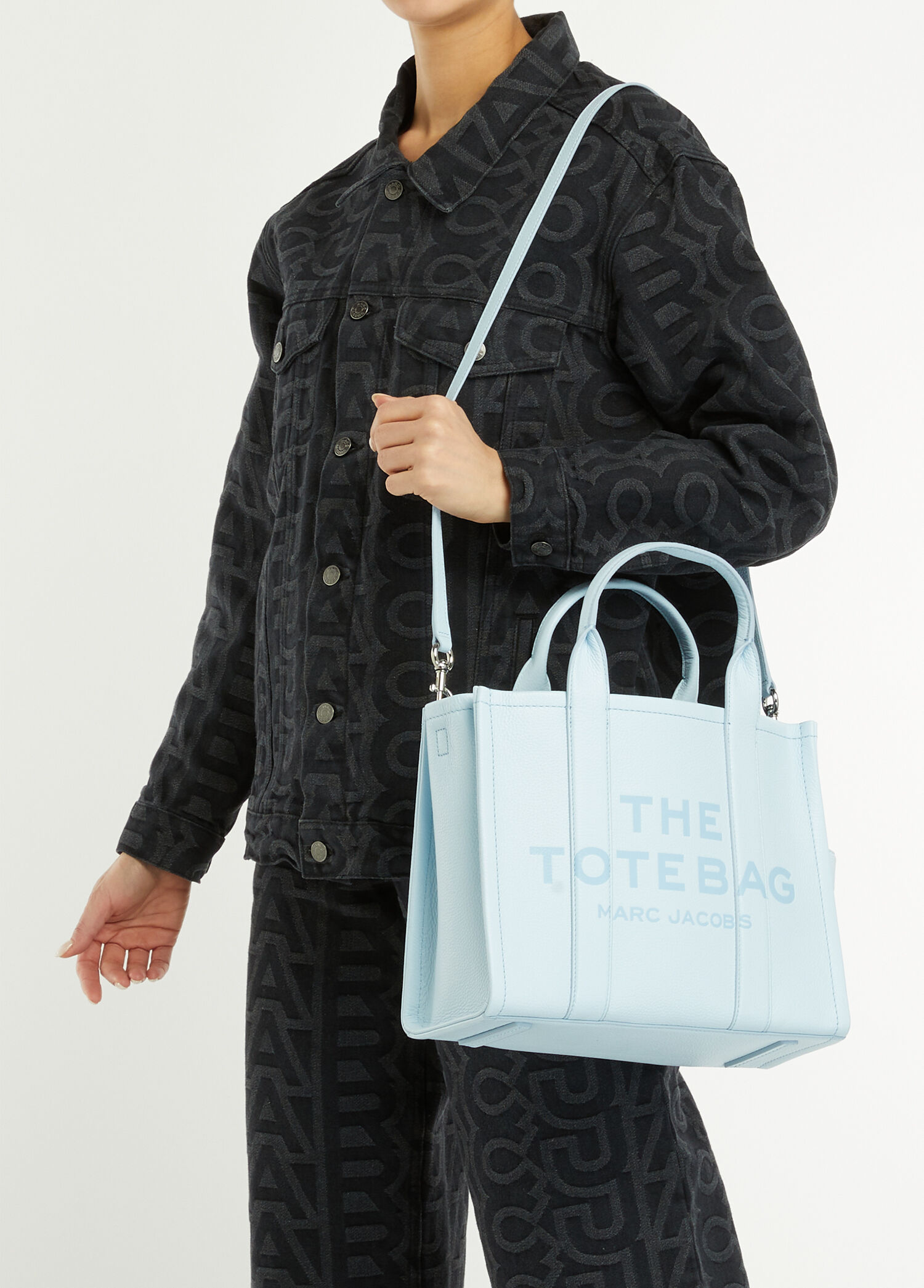 Marc Jacobs Açık Mavi Kadın The Tote Açık Mavi Kadın Deri