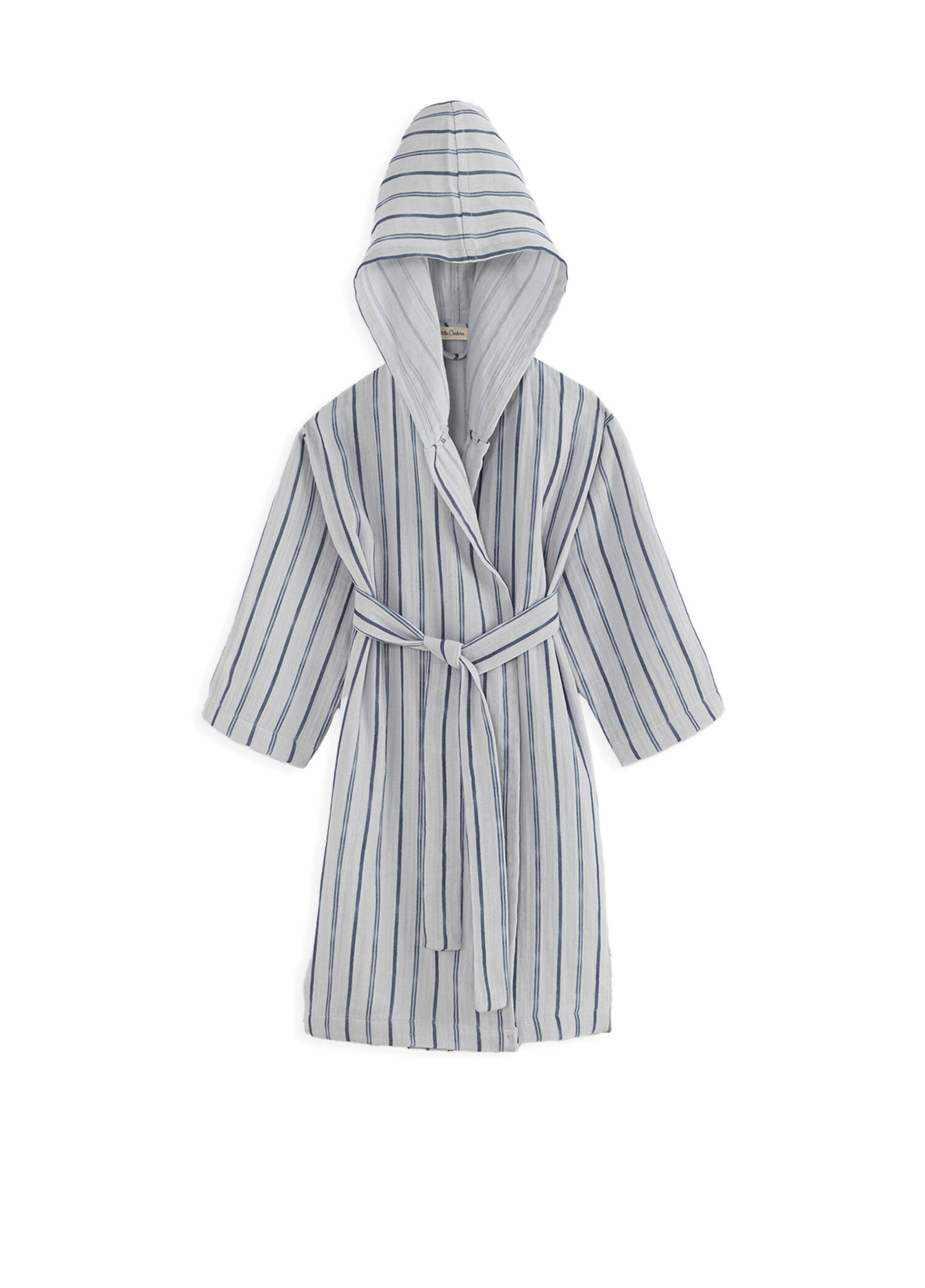 Under The Sea Gri Müslin Unisex Bebek Bornoz
