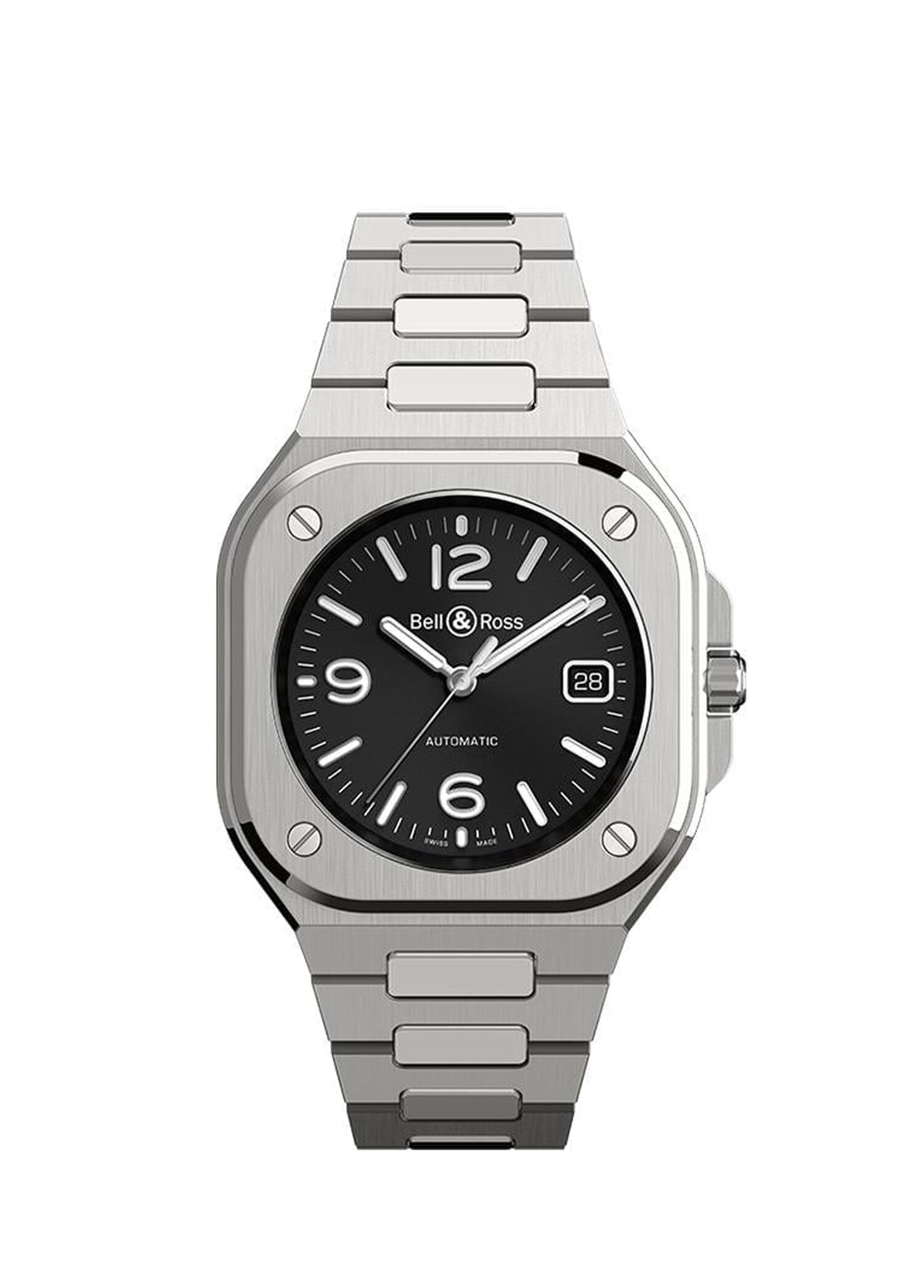 Urban BR05 Small Black Steel Erkek Saat