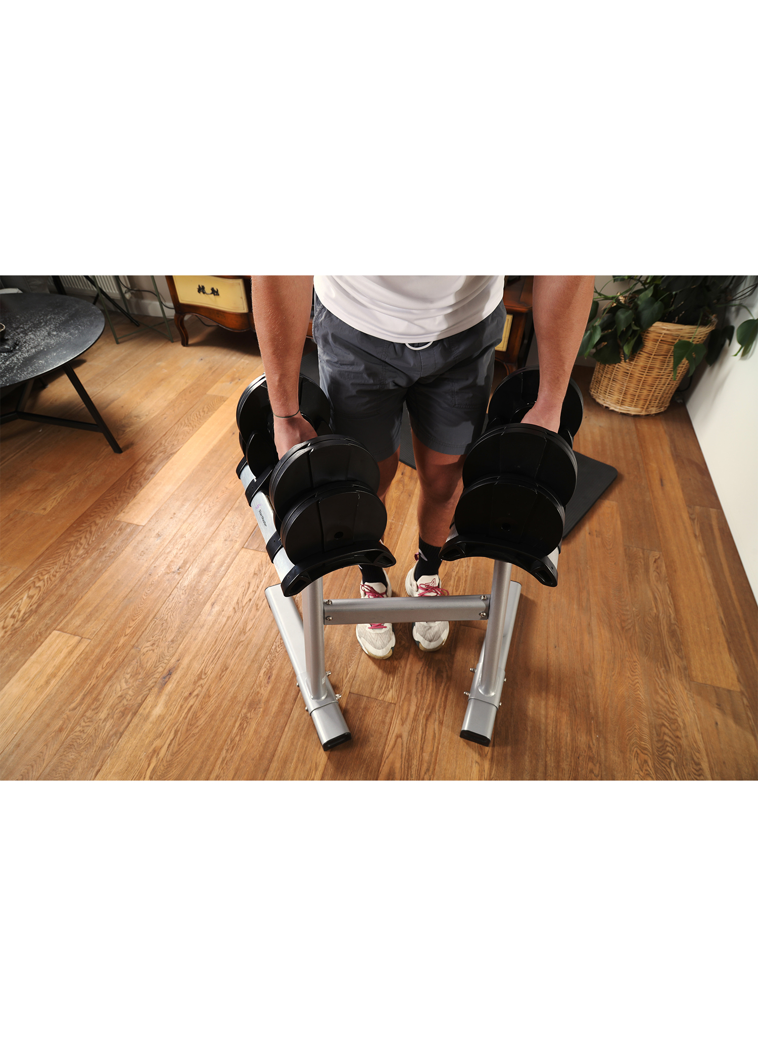 StairMaster Twist Lock Dumbbell Set