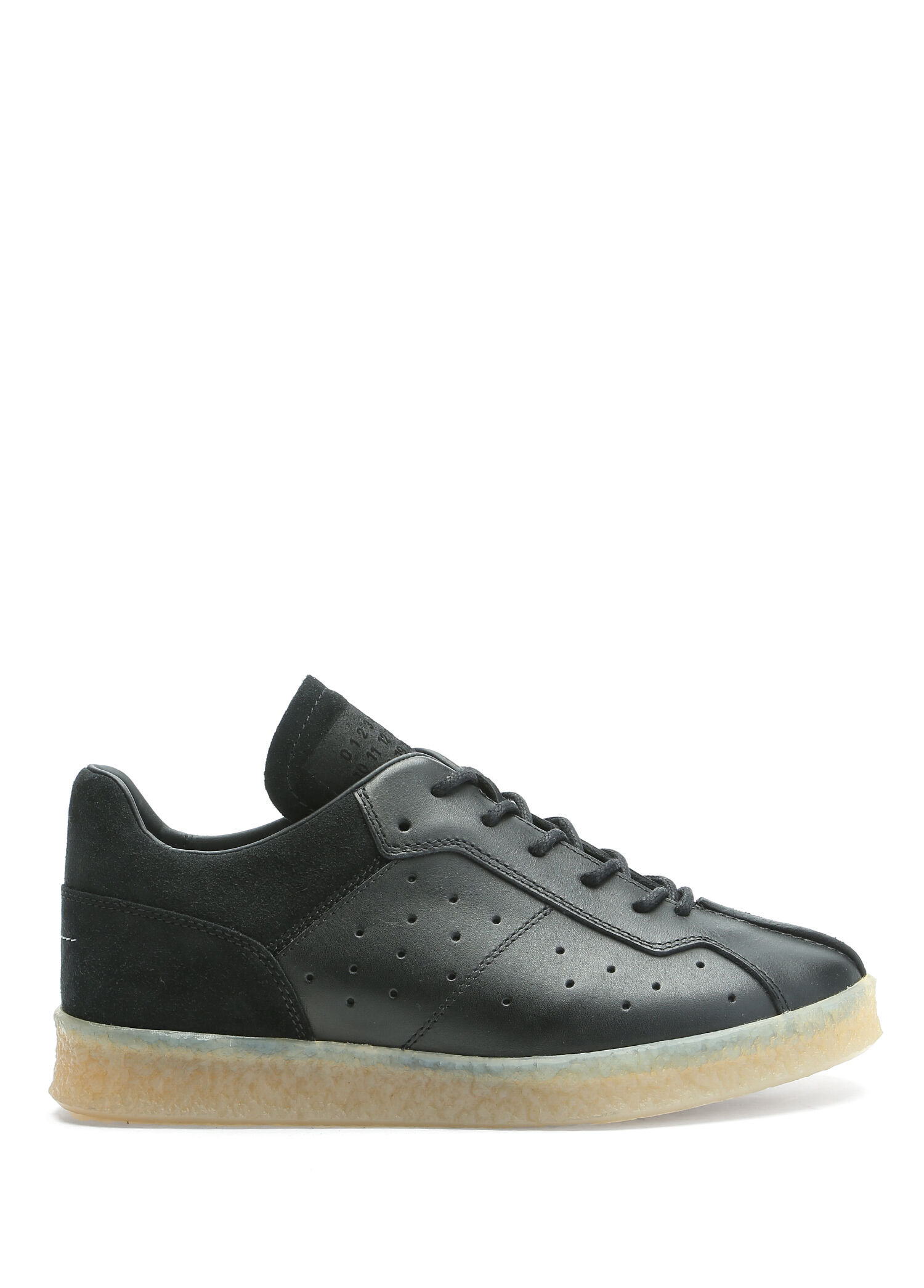 Siyah Kadın Deri Sneaker