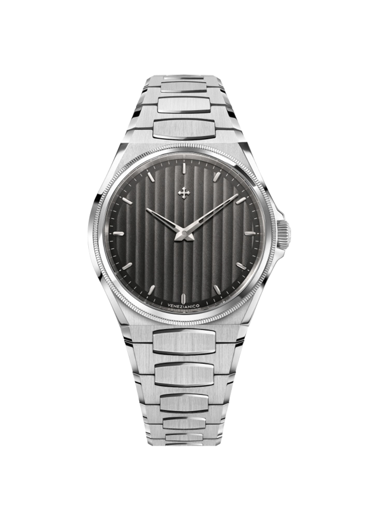 Venezianico Siyah Erkek 6221503C Arsenale 40 Kurmalı Otomatik Gri
