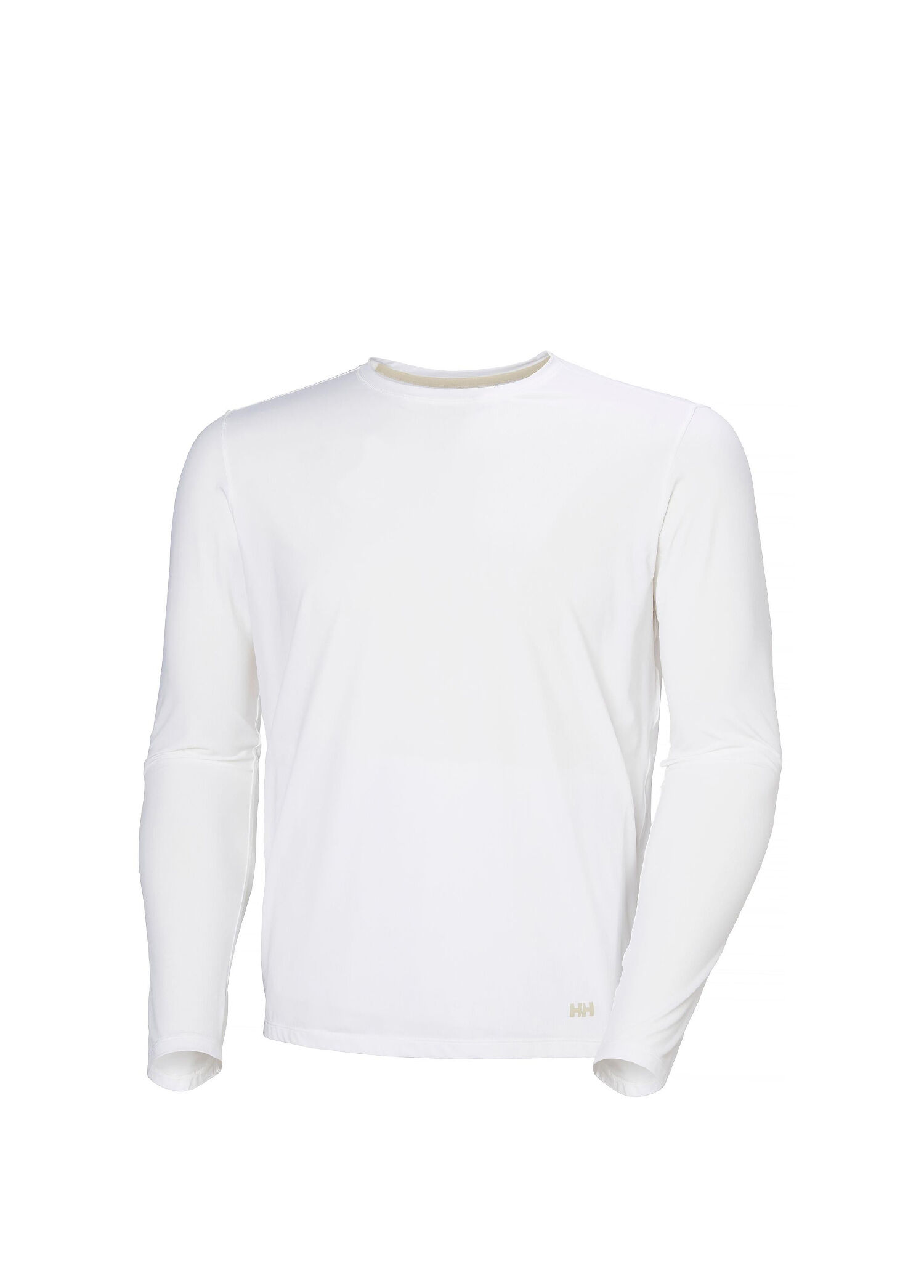 Shine Solen LS Crew White Uzun Kollu Erkek Spor T-shirt