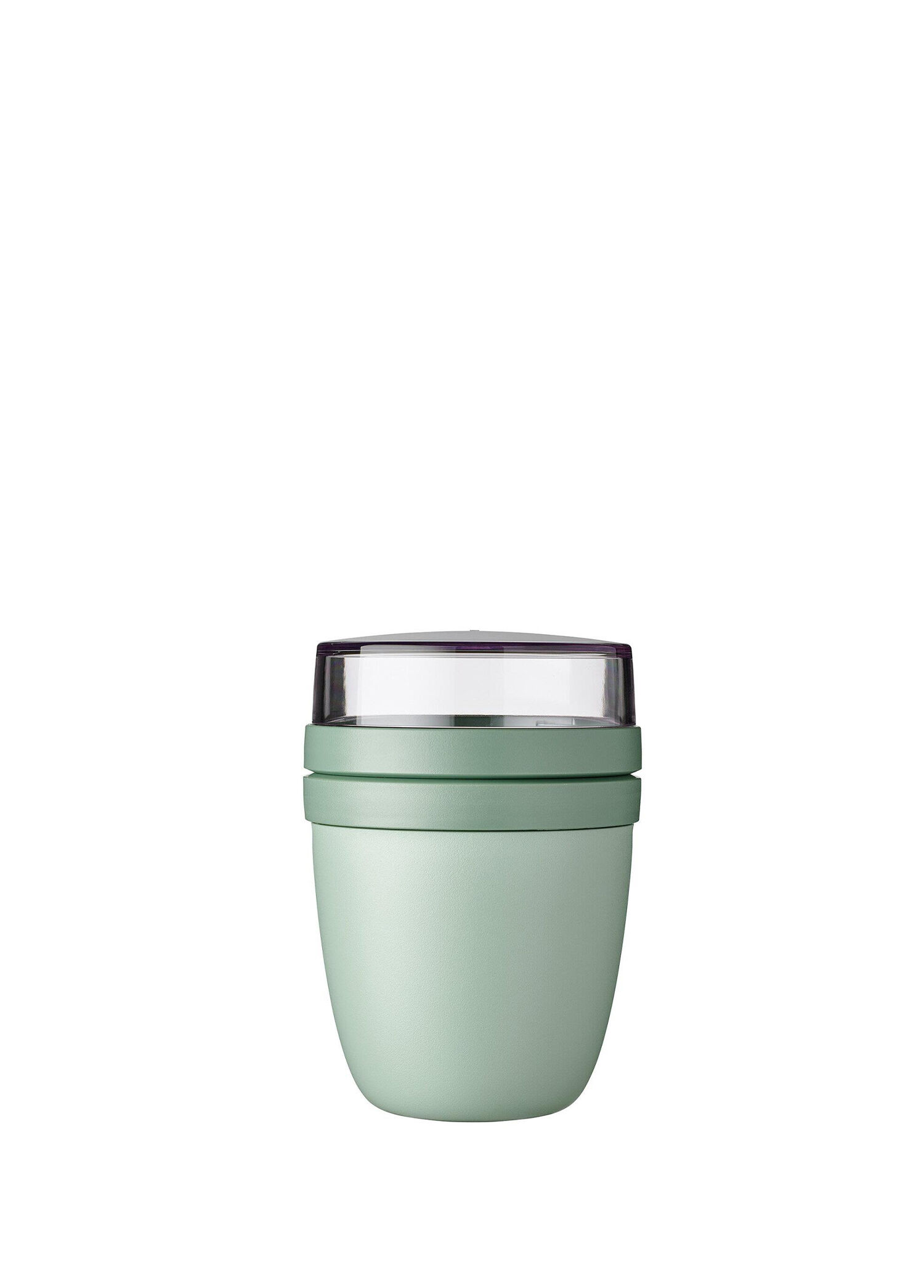 Lunch Pot Ellipse Yeşil Plastik Yemek Kabı