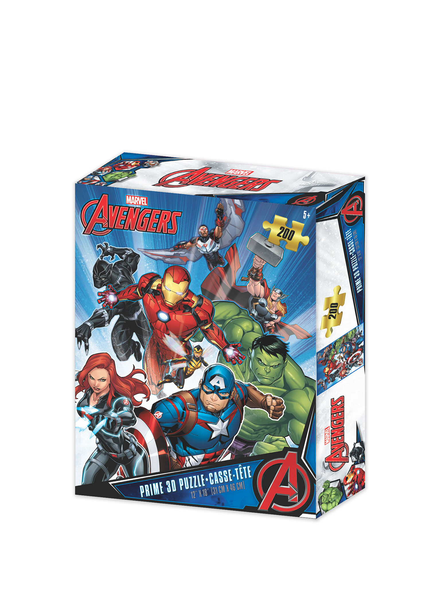 Avengers 200 Parça 3D Puzzle