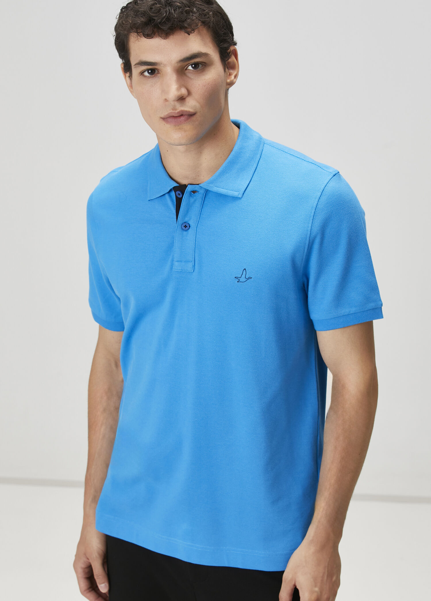 Beymen Club - Comfort Fit Kobalt Polo Yaka T-shirt