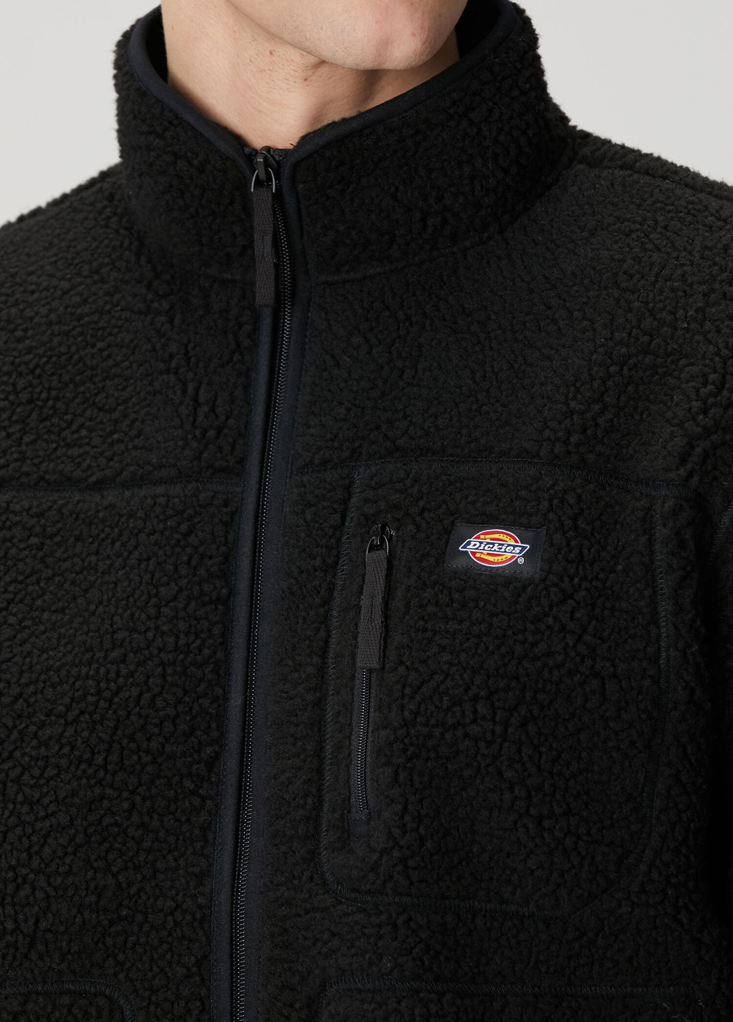Dickies - Mount Hope Siyah Fleece Sweatshirt - Siyah