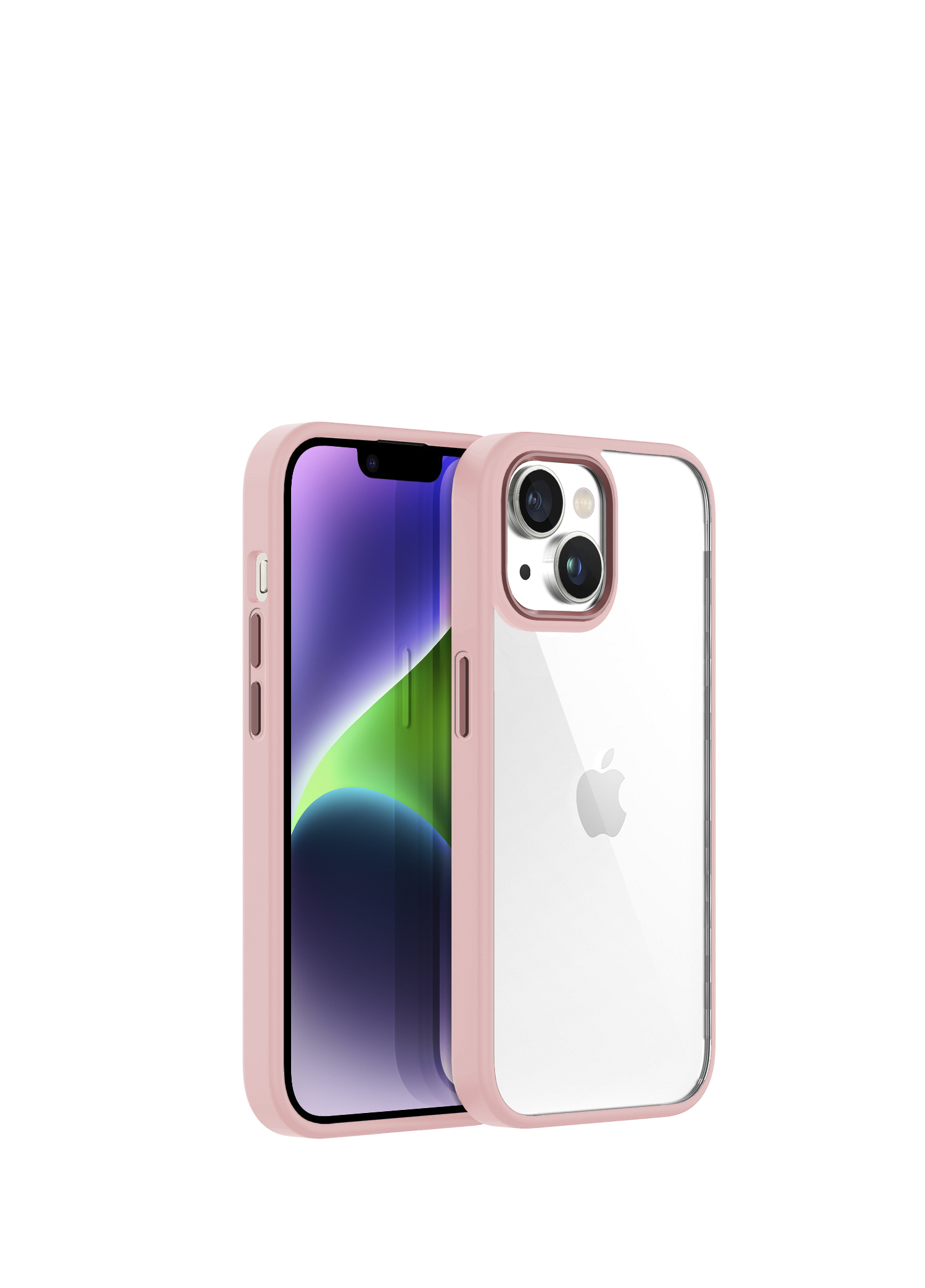 iPhone 14 Plus New Air Bumper Pink Kılıf