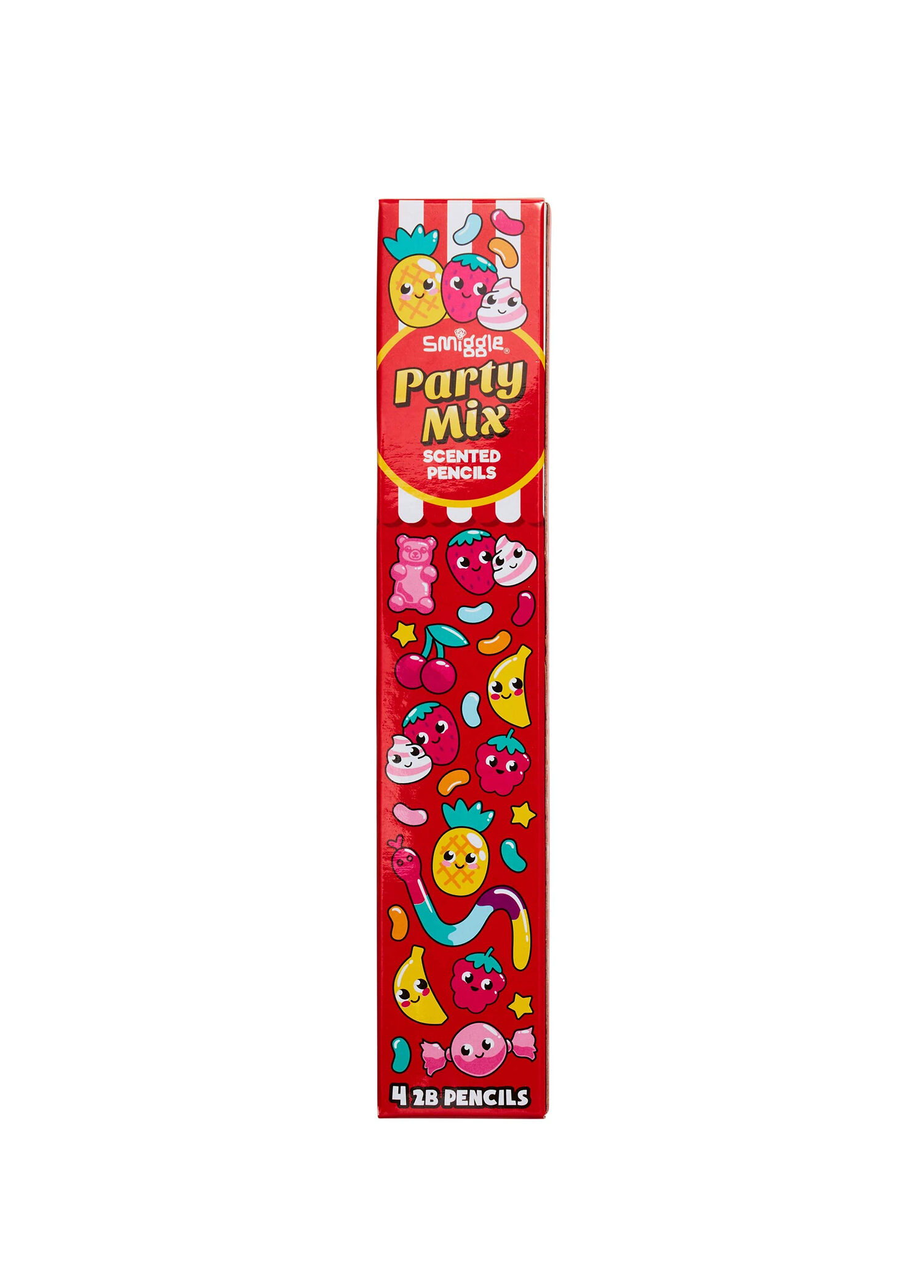 Party Mix Kokulu Silgili 4'lü Kalem Seti
