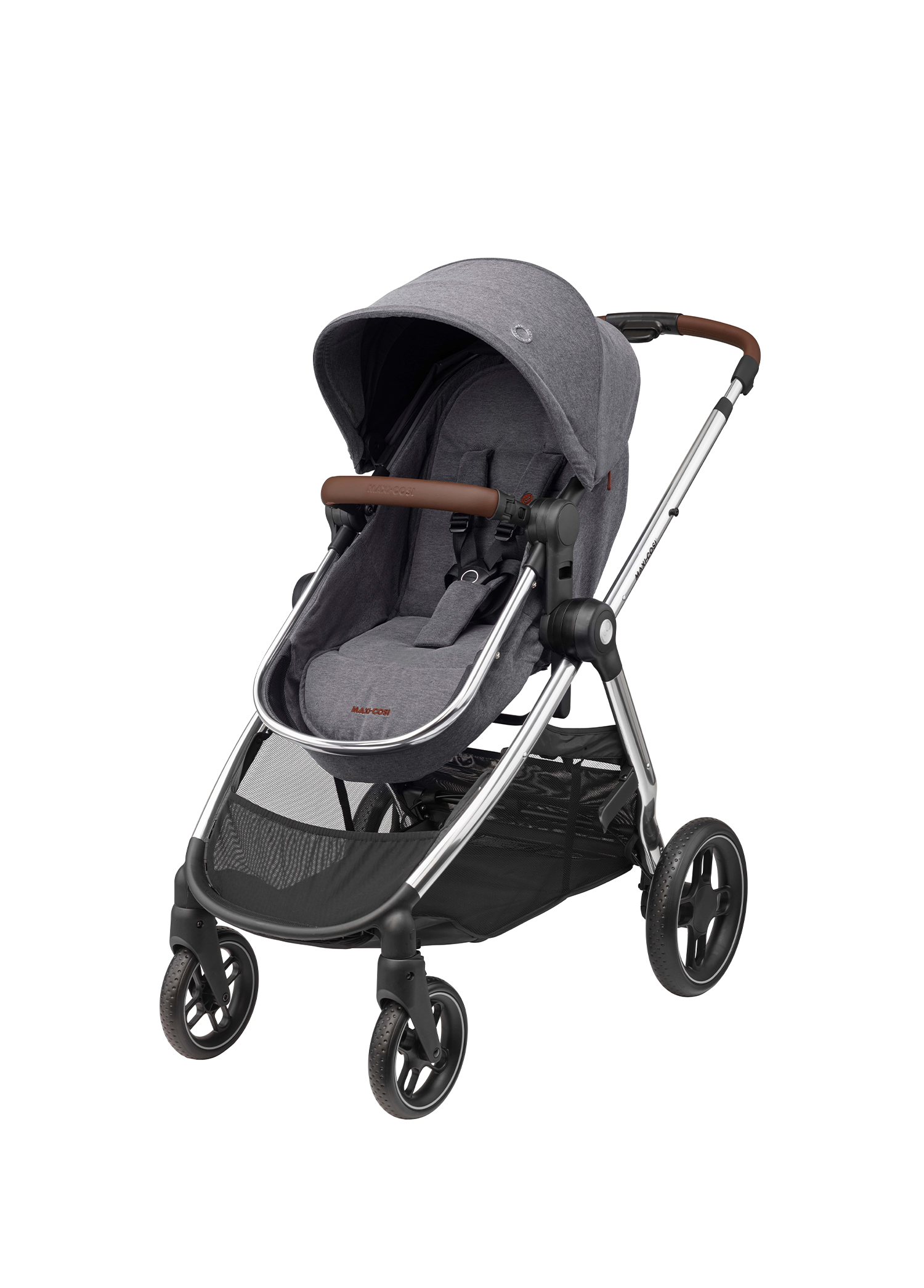 Zelia3 Luxe Premium 2'si Bir Arada Twillic Grey Bebek Arabası