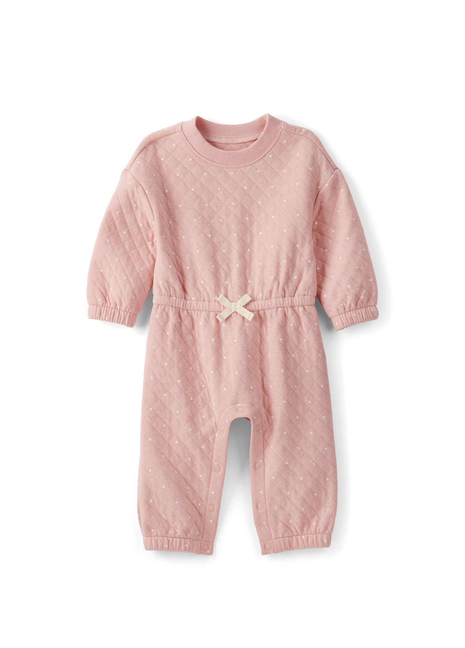 Pembe Kapüşonlu Kız Bebek Tulum