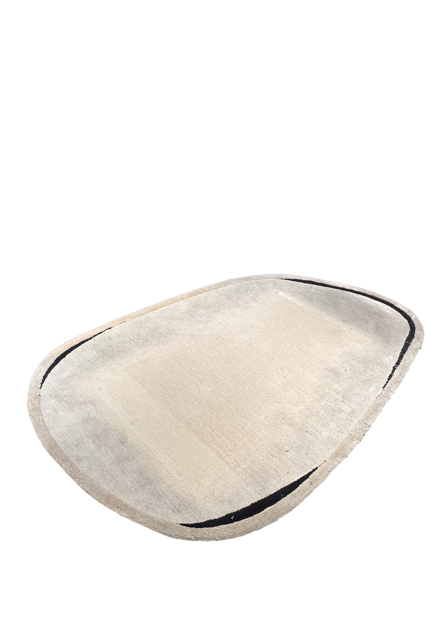 Hand Tuft Krem Yün Halı