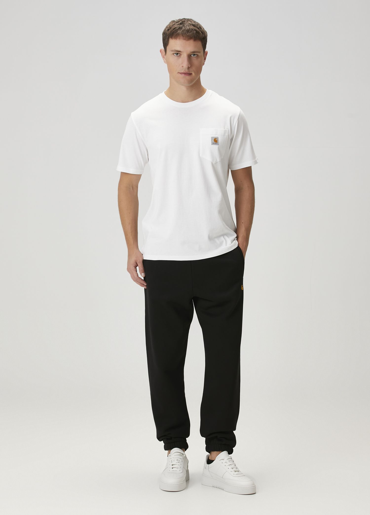 Carhartt WIP Beyaz Erkek S/S Pocket Beyaz T-shirt 1669130 | Beymen
