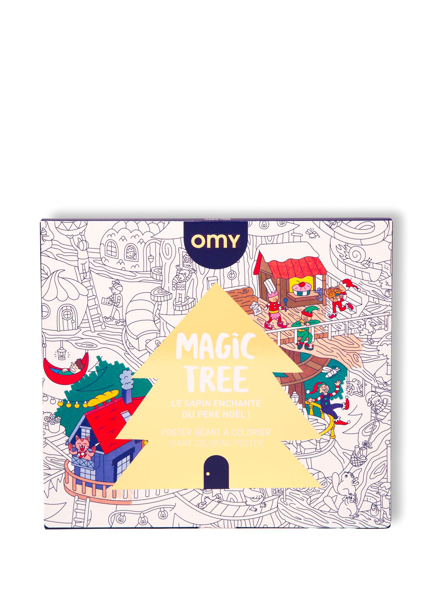Magic Tree Dev Boyama Posteri