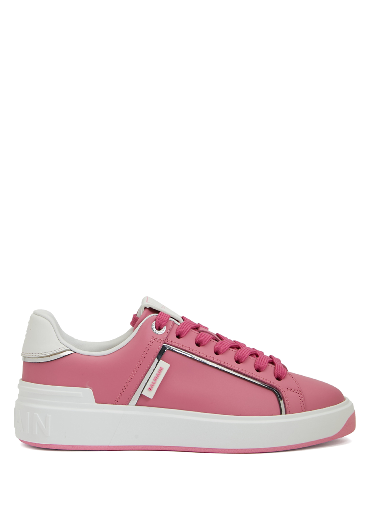 B-Court Pembe Beyaz Kadın Deri Sneaker