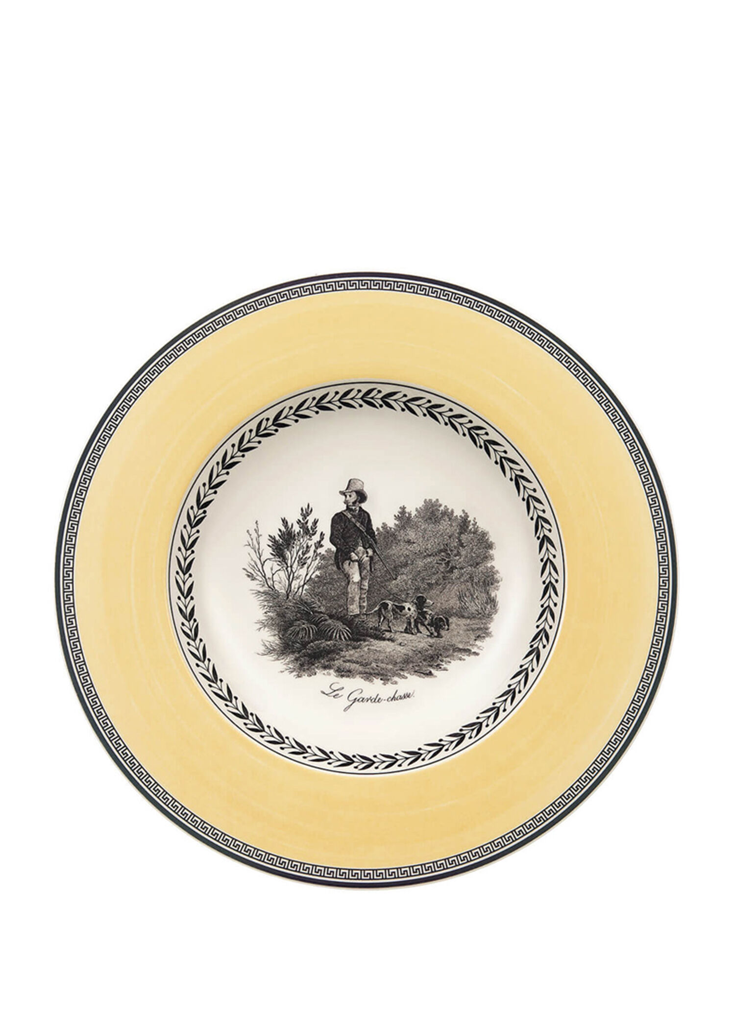 Audun Chasse Porselen Çukur Tabak 24 cm