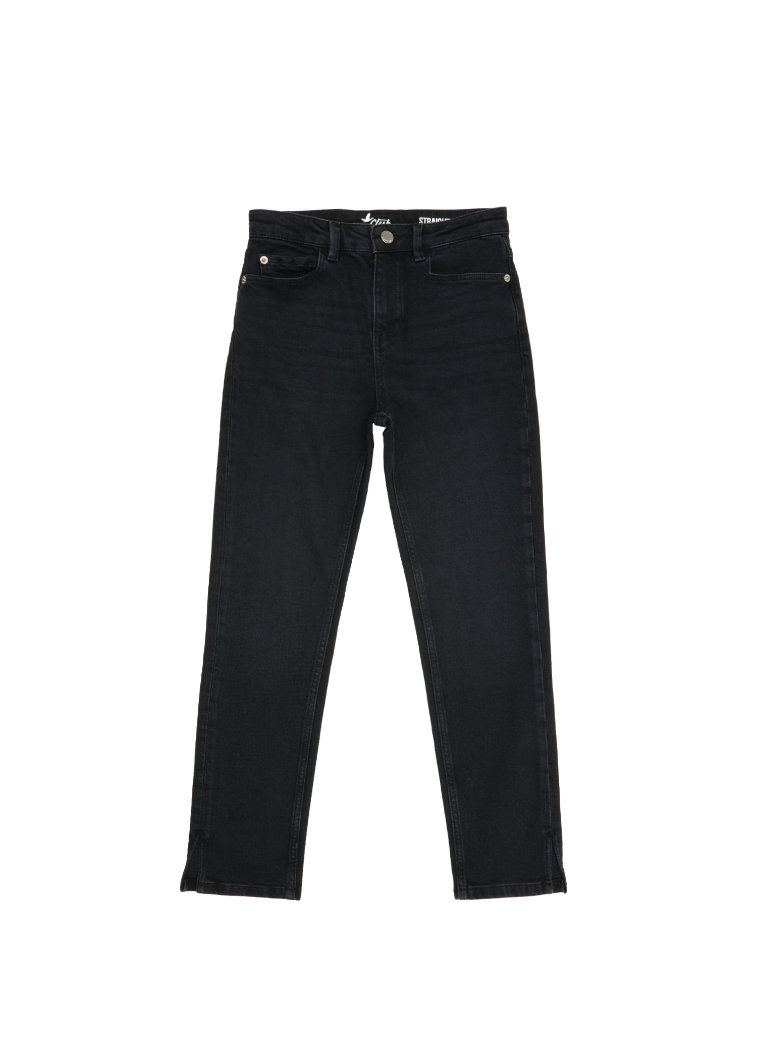 Slim Straight Fit Siyah Jean Pantolon_5