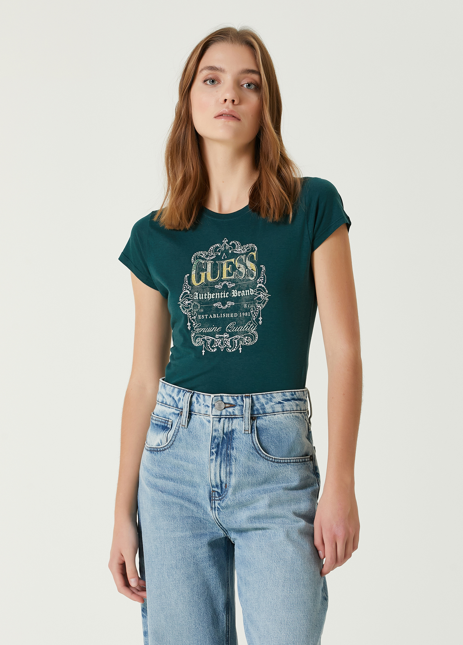 Yeşil Logolu T-shirt