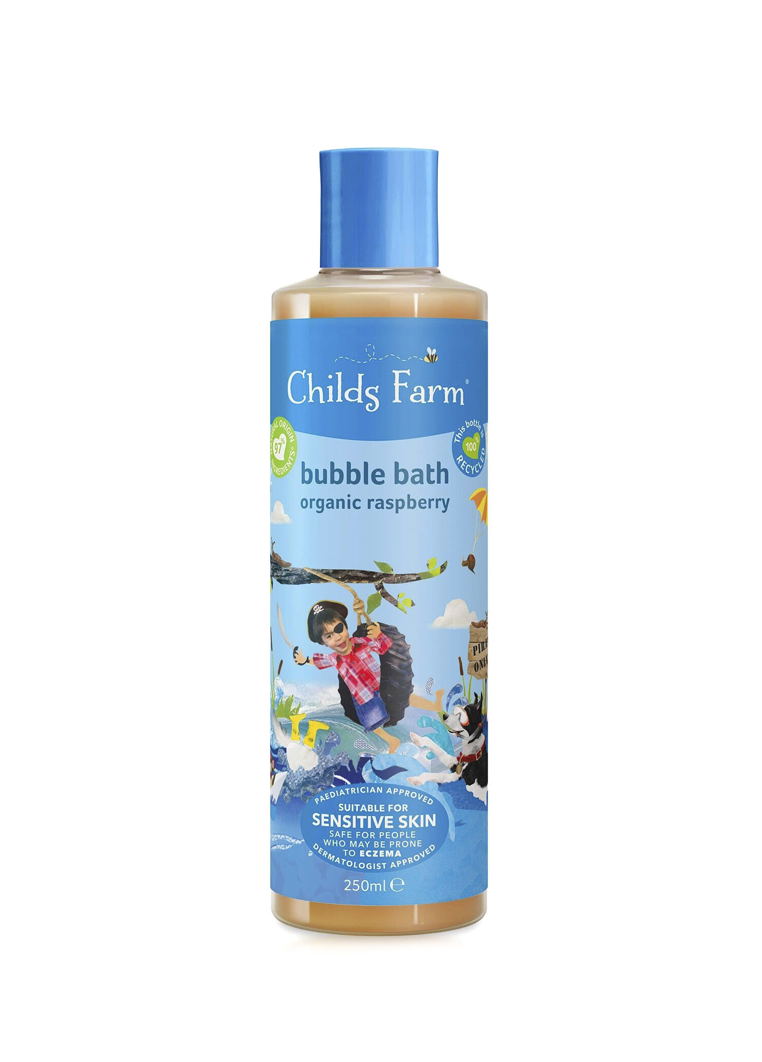 Organik Ahududu Özlü Çocuk Banyo Köpüğü 250 ml