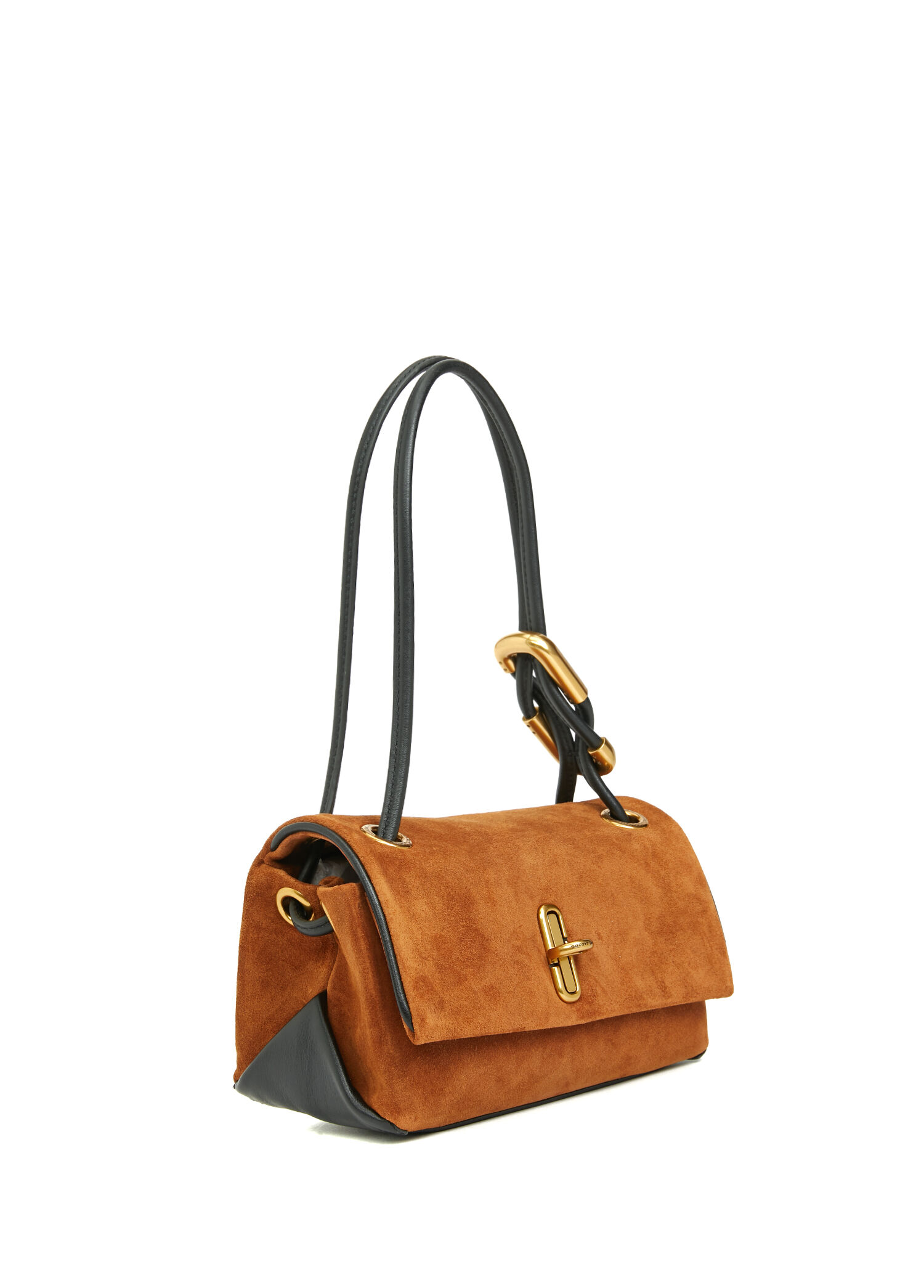 Marc Jacobs - Mini Dual Taba Kadın Süet Çanta - Taba
