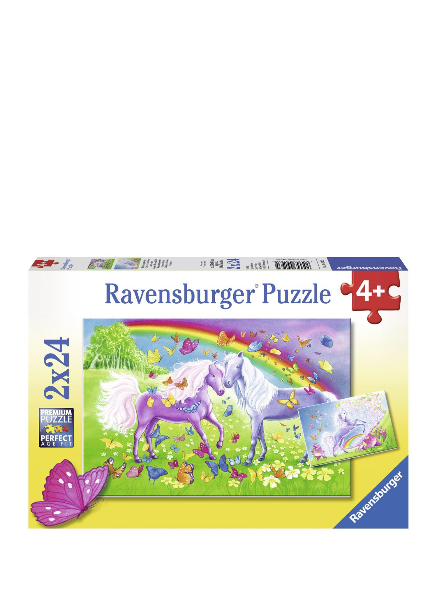 091935 Gökkuşağı Atları 48 Parça Puzzle