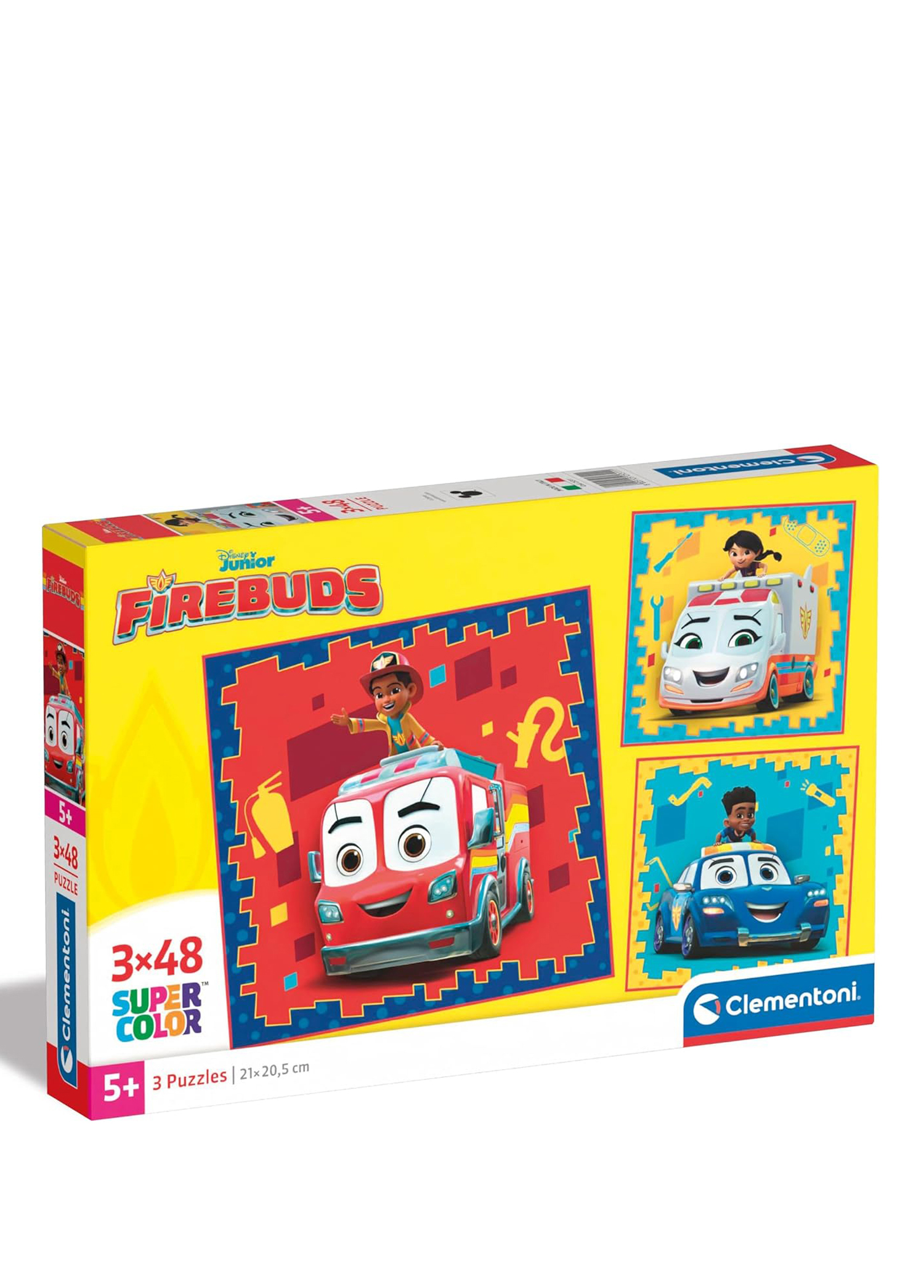 Disney Firebuds 3x48 Parça Puzzle