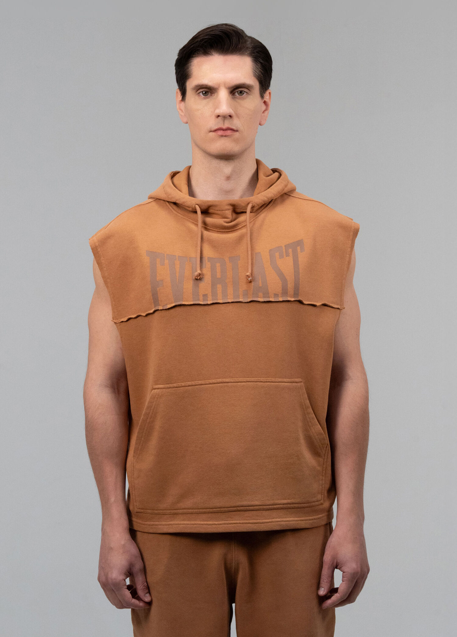 Boxing Heritage Oversize Hardal Kolsuz Kapüşonlu Erkek Sweatshirt