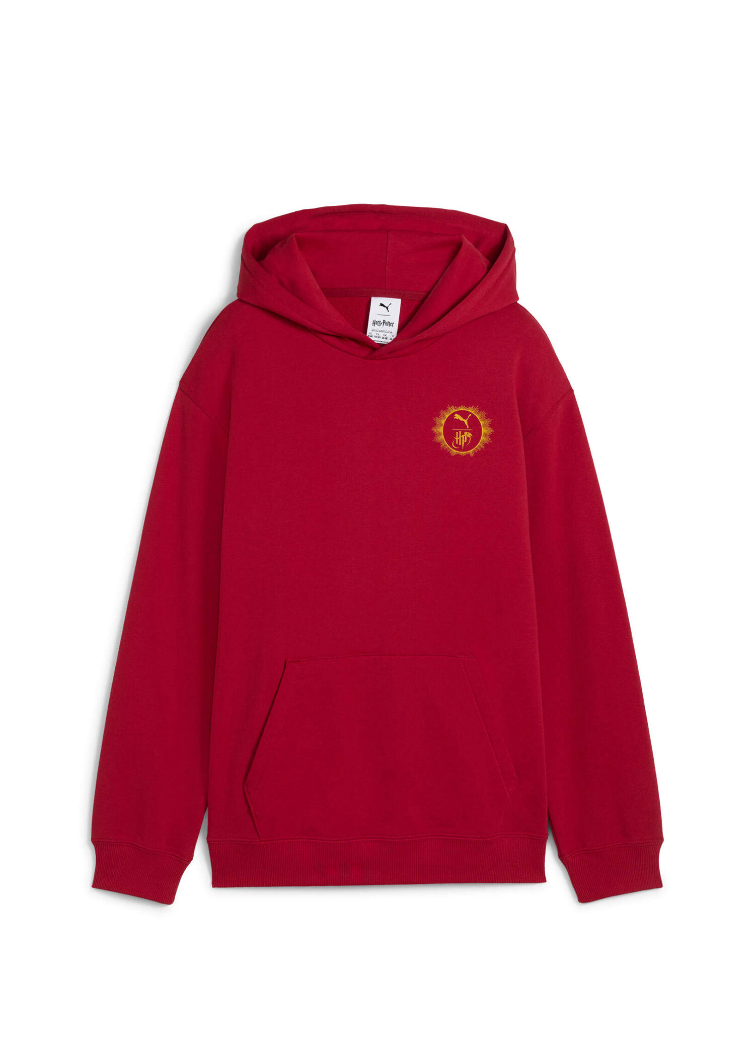 Puma x Harry Potter Dark Crimson Rahat Kesim Kapüşonlu Erkek Çocuk Sweatshirt