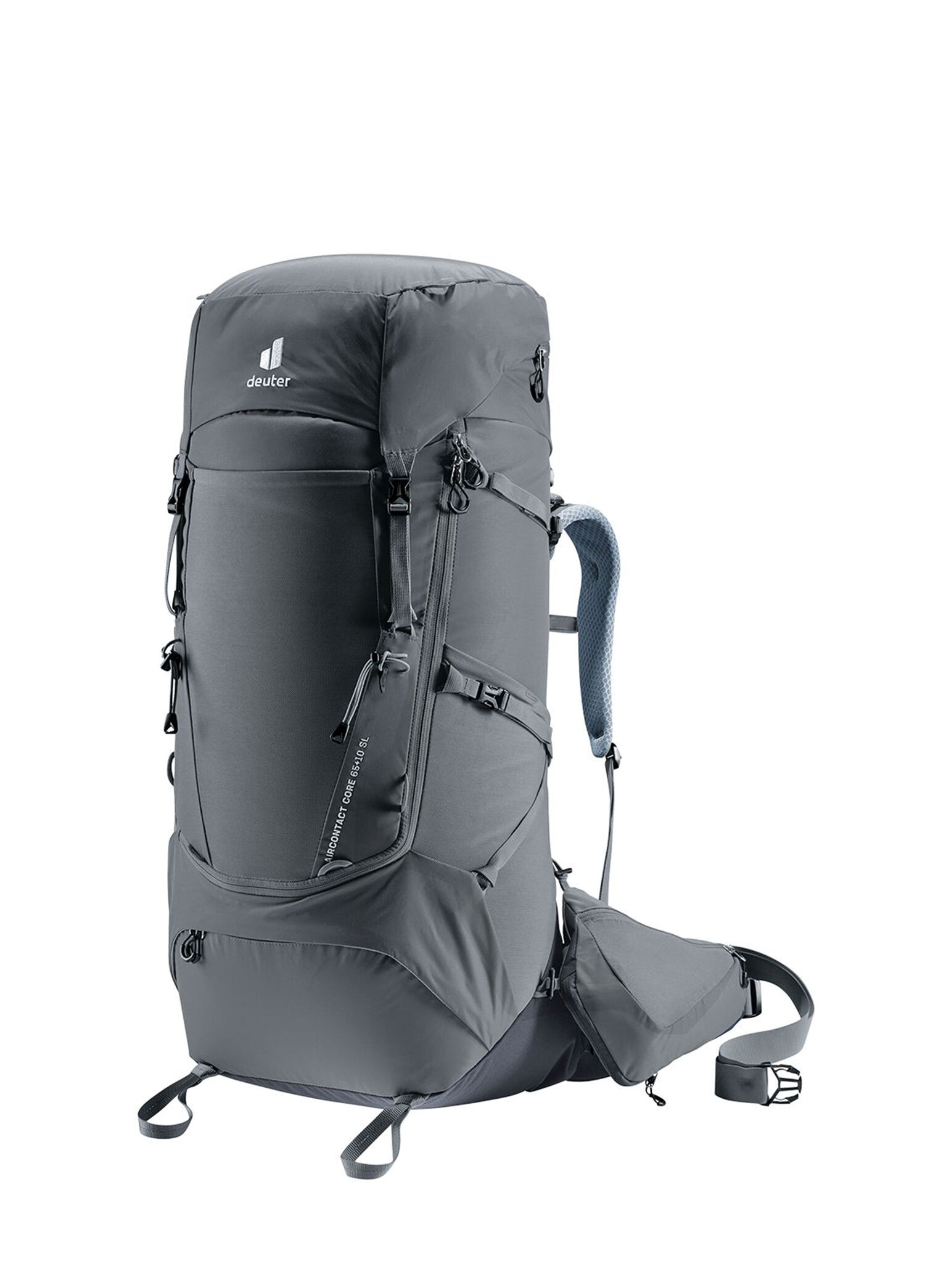 Deuter Aircontact Core SL Graphite Black Erkek Outdoor Sırt Çantası 65 + 10 Litre