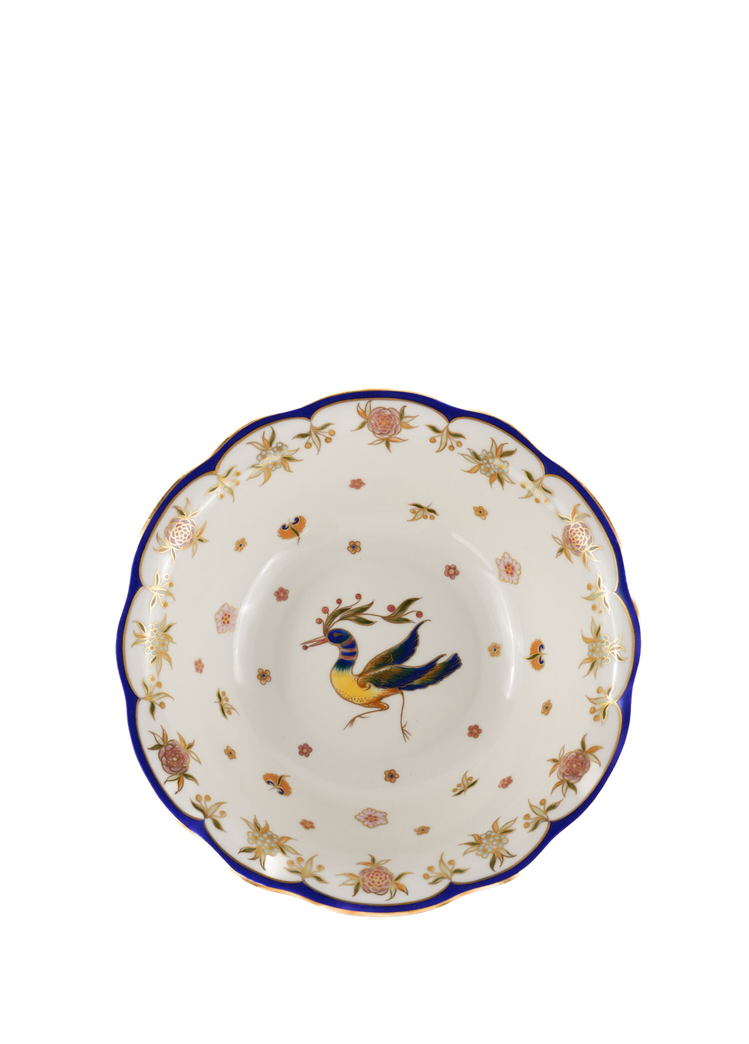Phoenix Renkli Desenli Porselen Sebze Kasesi 25 cm