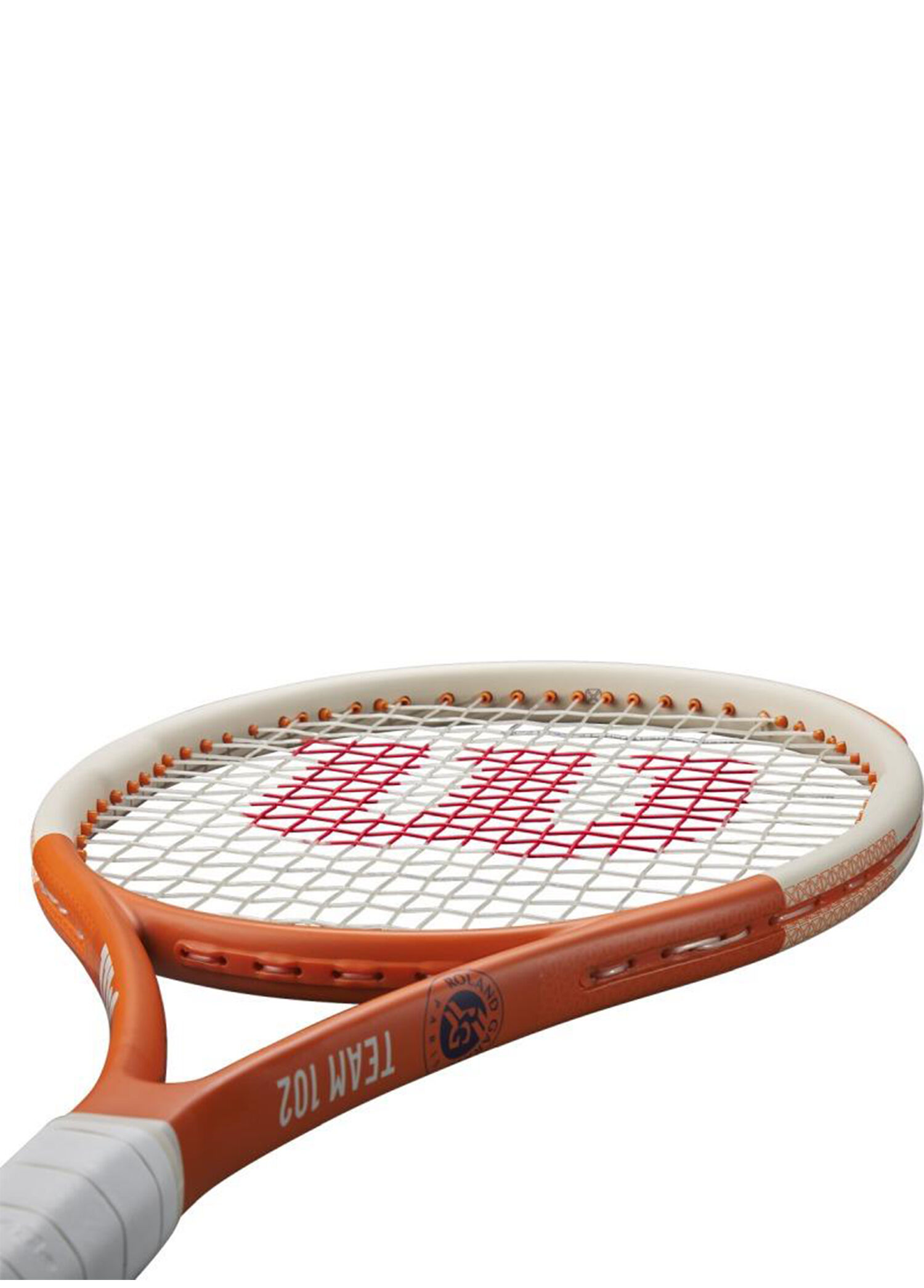 Wilson - Roland Garros Team Grip 3 Unbraided Tennis Racket WR168610U3