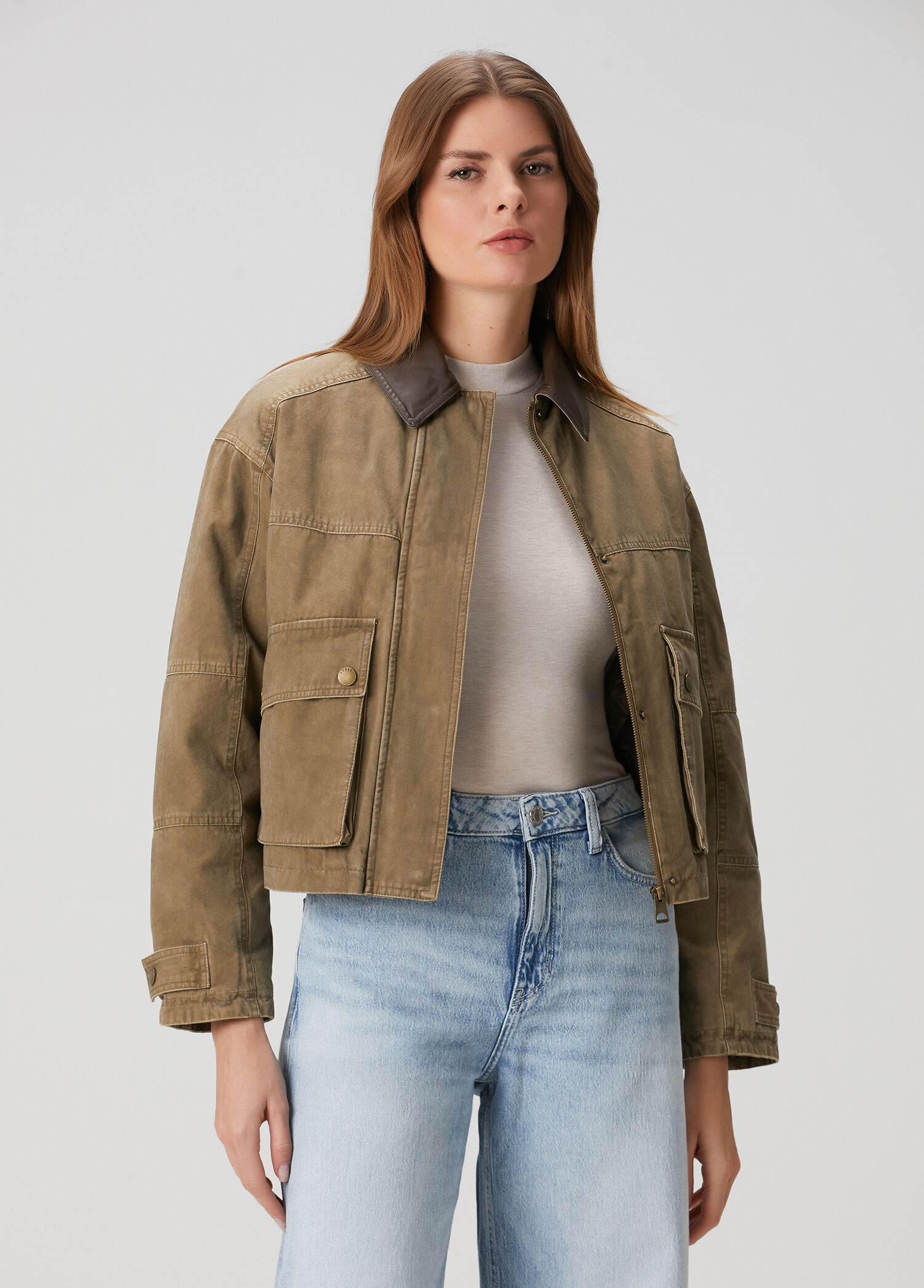 Manon Collar Garnished Jacket