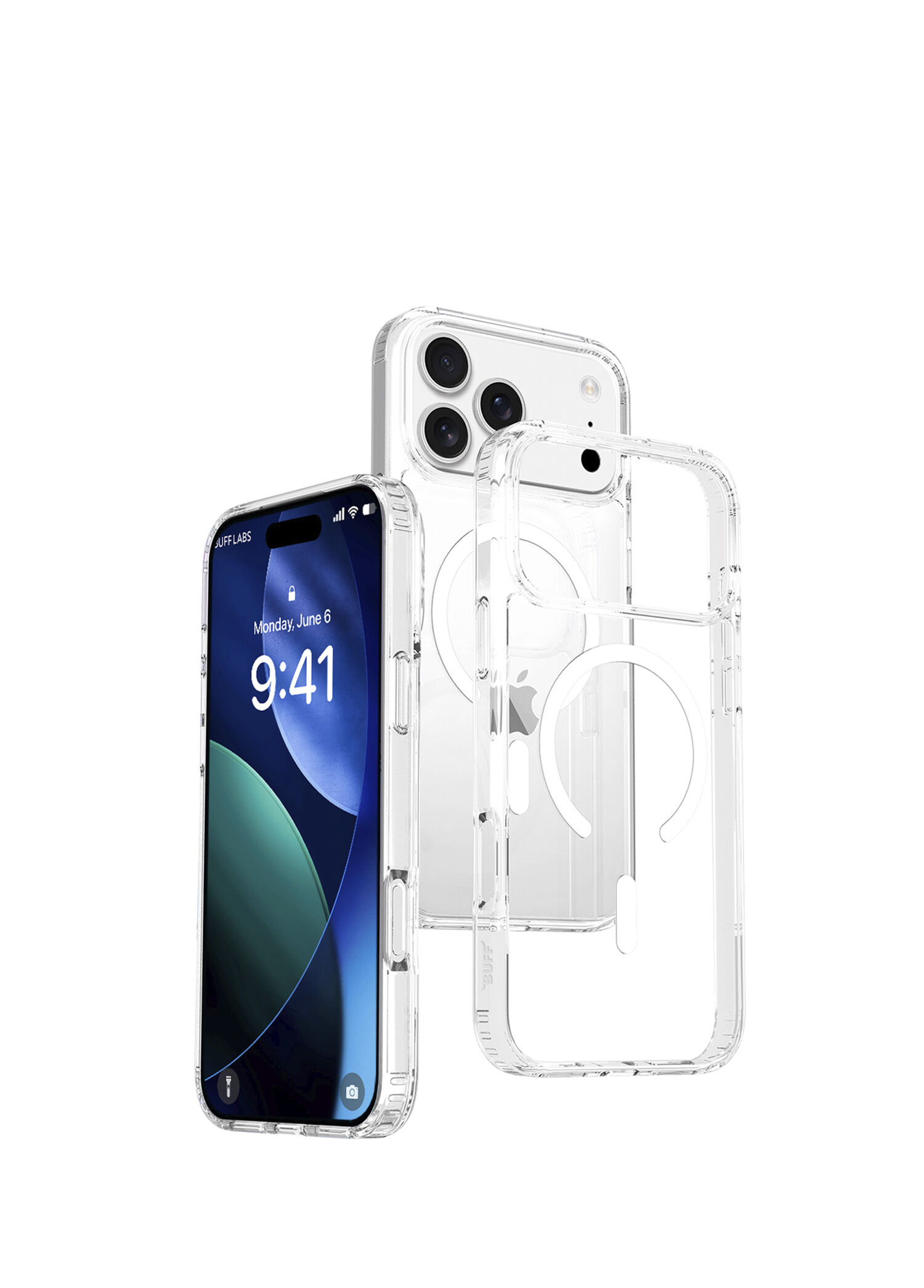 iPhone 17 Pro Max Şeffaf Air Hybrid Magsafe Uyumlu Telefon Kılıfı