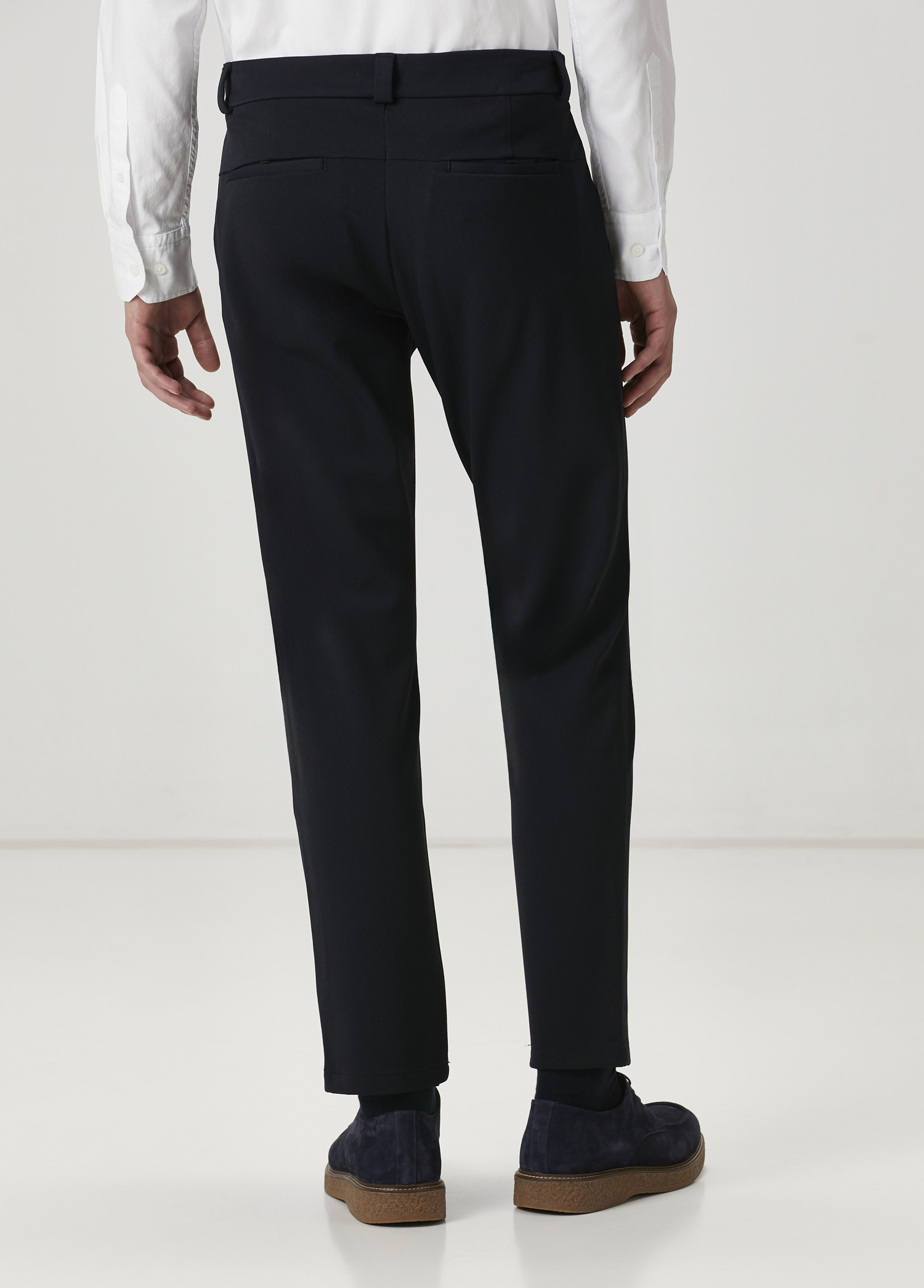 Slim Fit Lacivert Chino Pantolon_2