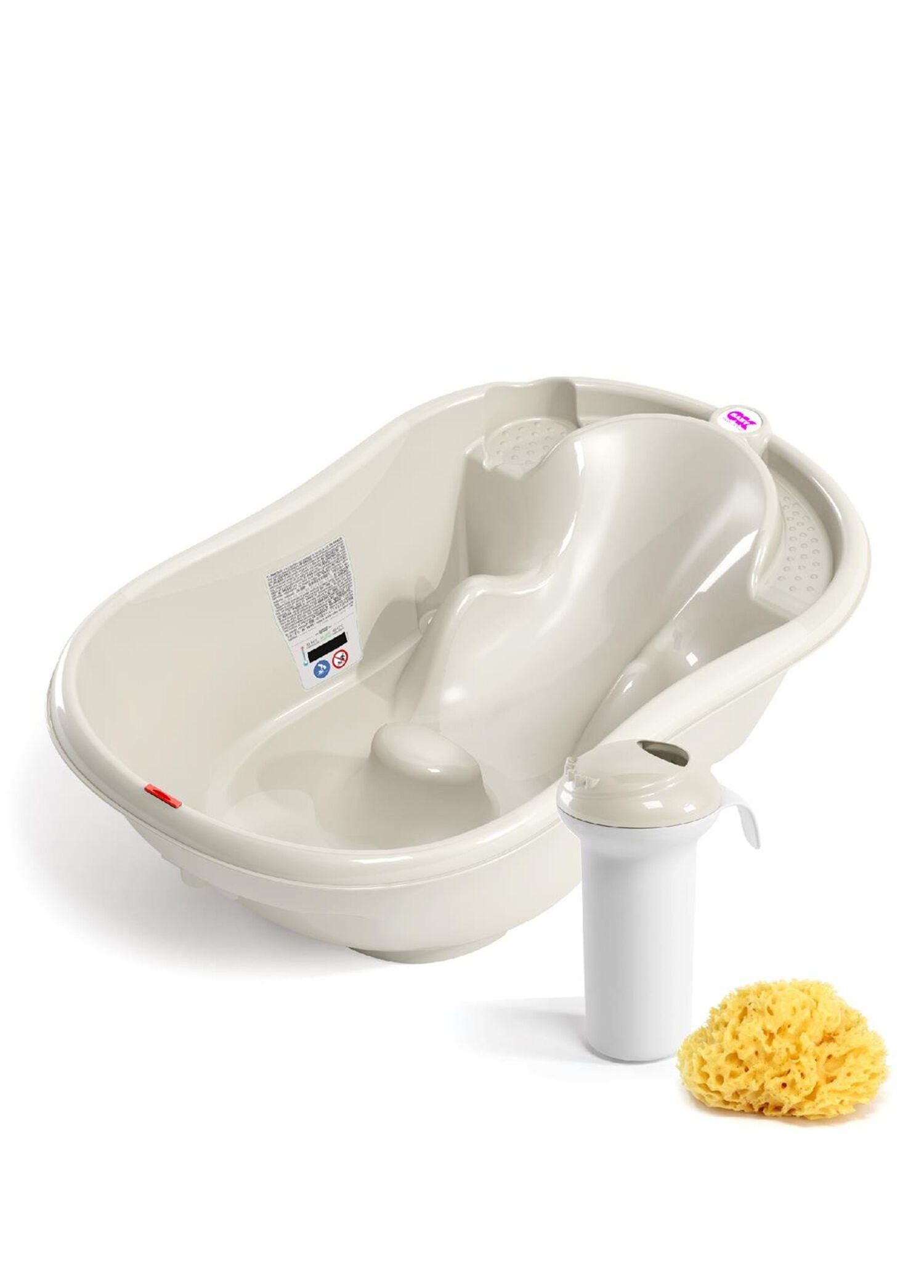 Onda Kırık Beyaz 3 Parça Bebek Banyo Seti