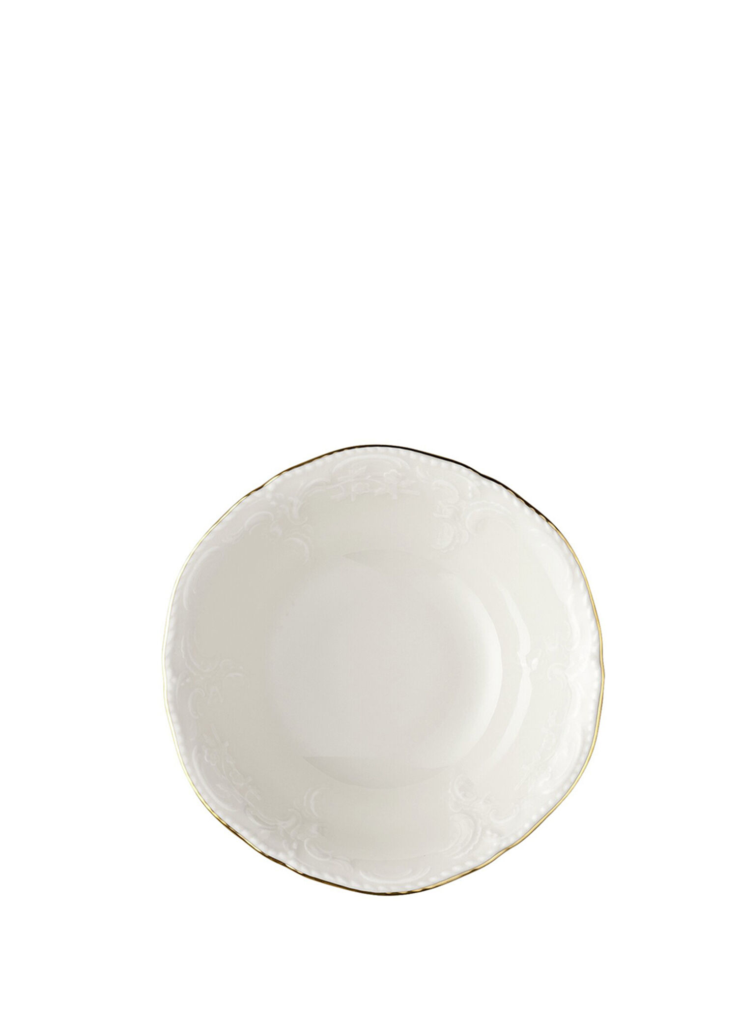 Sanssouci Elfenbein Gold Porselen Salata Kasesi 15 cm