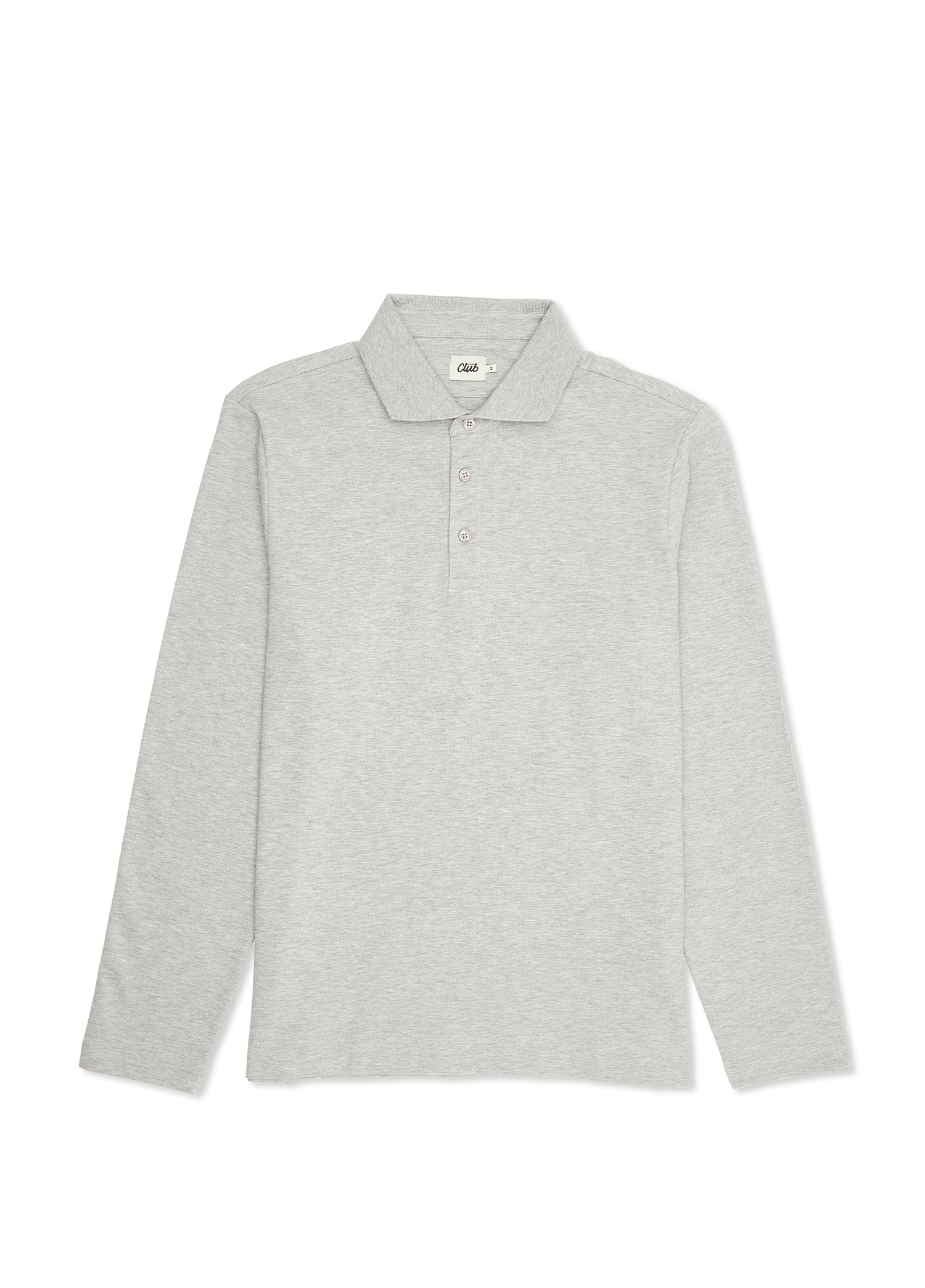 Comfort Fit Gri Polo Sweatshirt_6