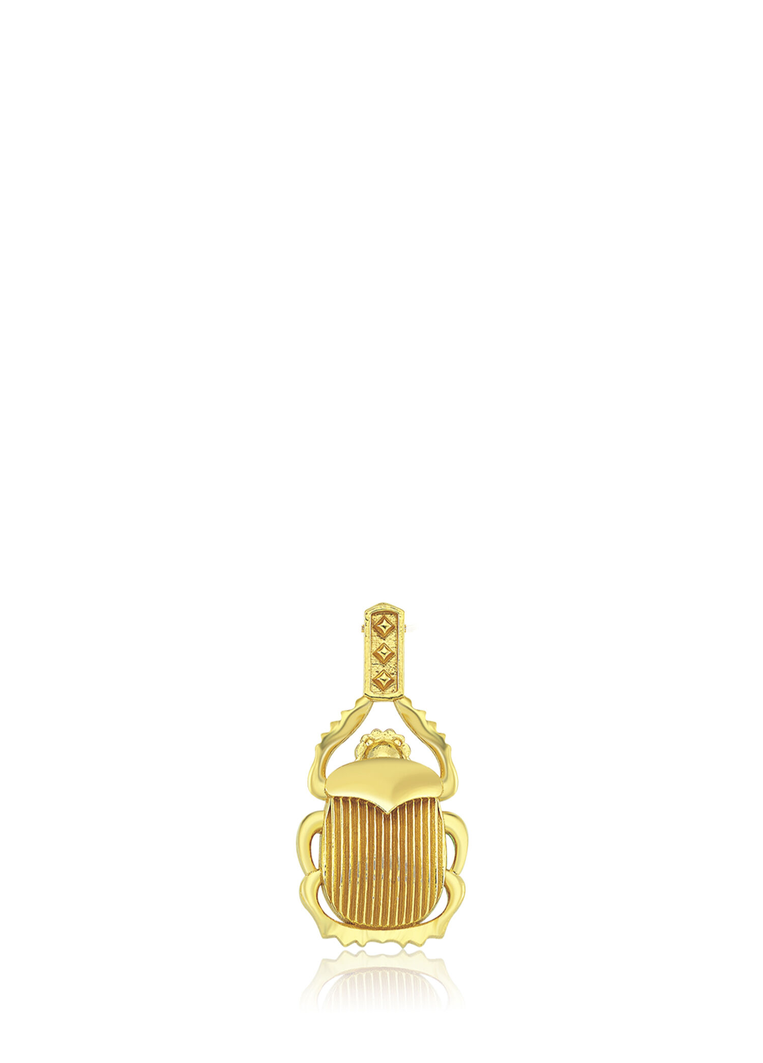 Khepera Scarab Böceği Formlu Kolye Ucu