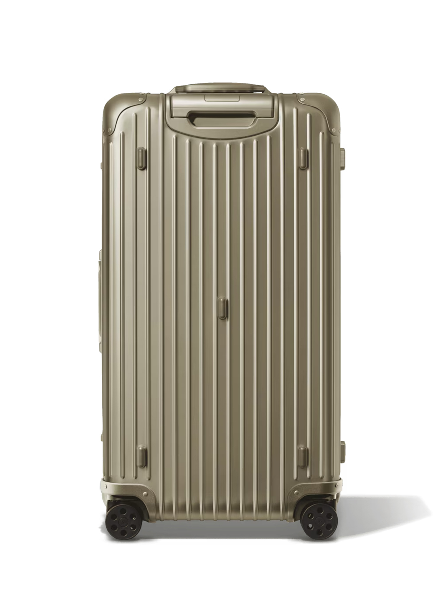 RIMOWA - RIMOWA リモワ ORIGINAL Trunk Plus ゴールド 105L Gold Rimowa Gold Men Original Trunk Plus Gold Suitcase