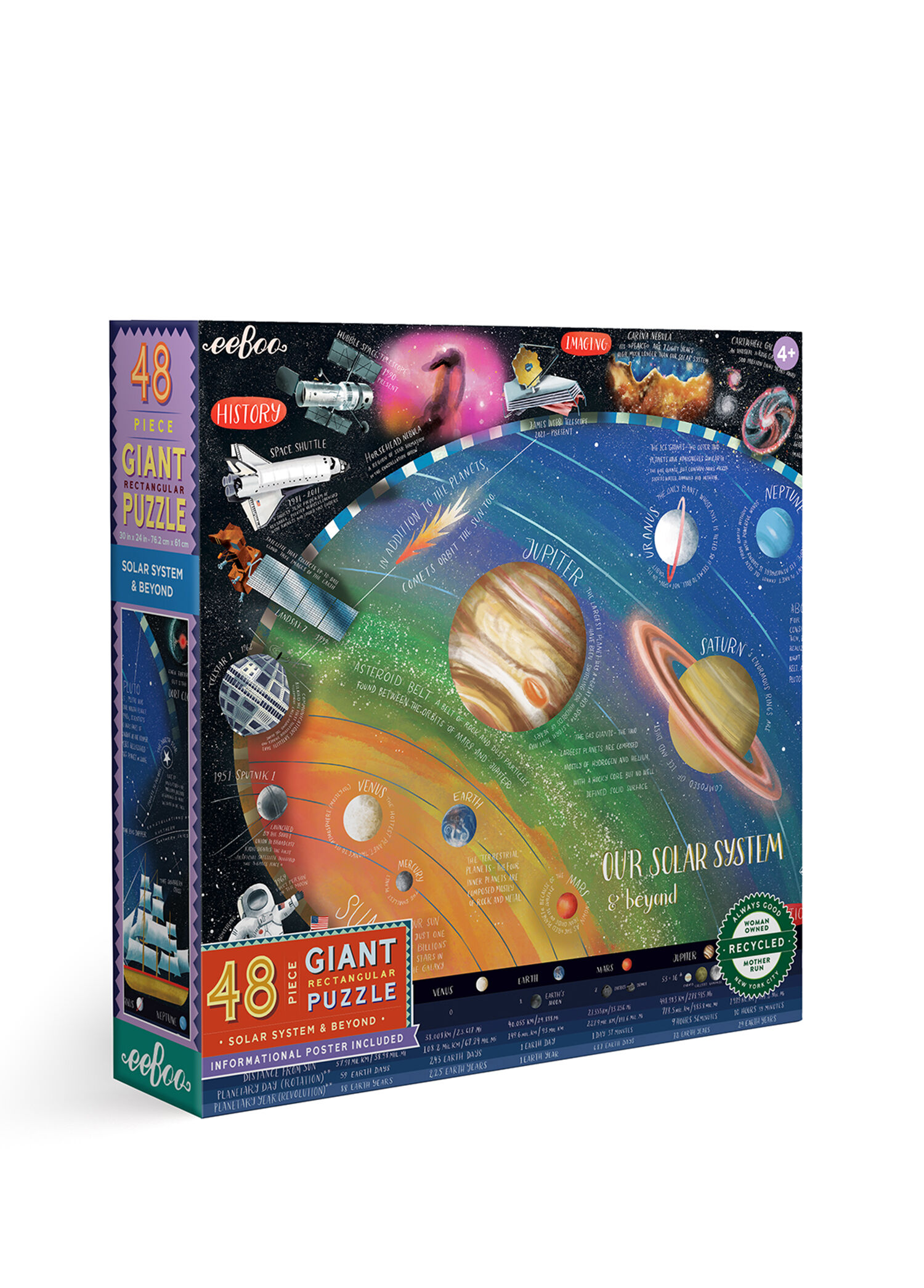 Solar System Beyond 48 Parça Çocuk Puzzle