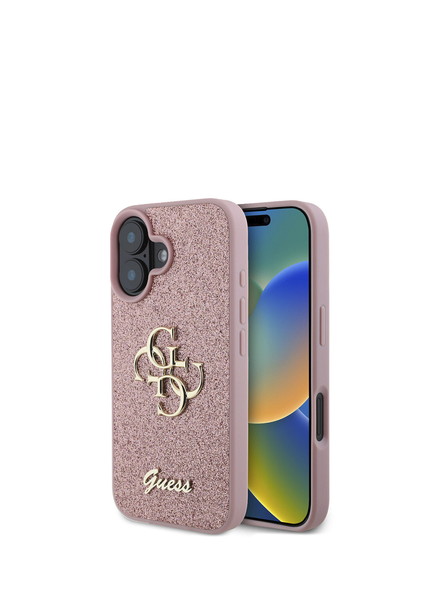 iPhone 16 Glitter 4G Logolu Telefon Kılıfı