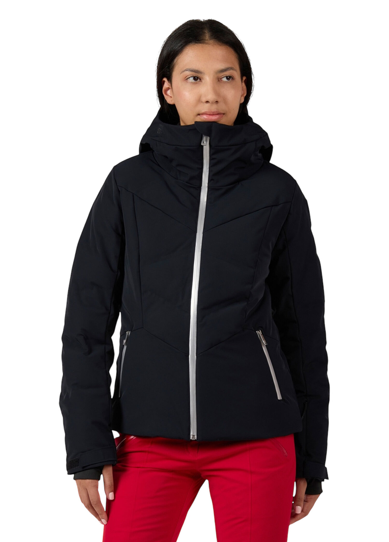 W Blackside Puffy Jkt Siyah Kadın Kayak Montu